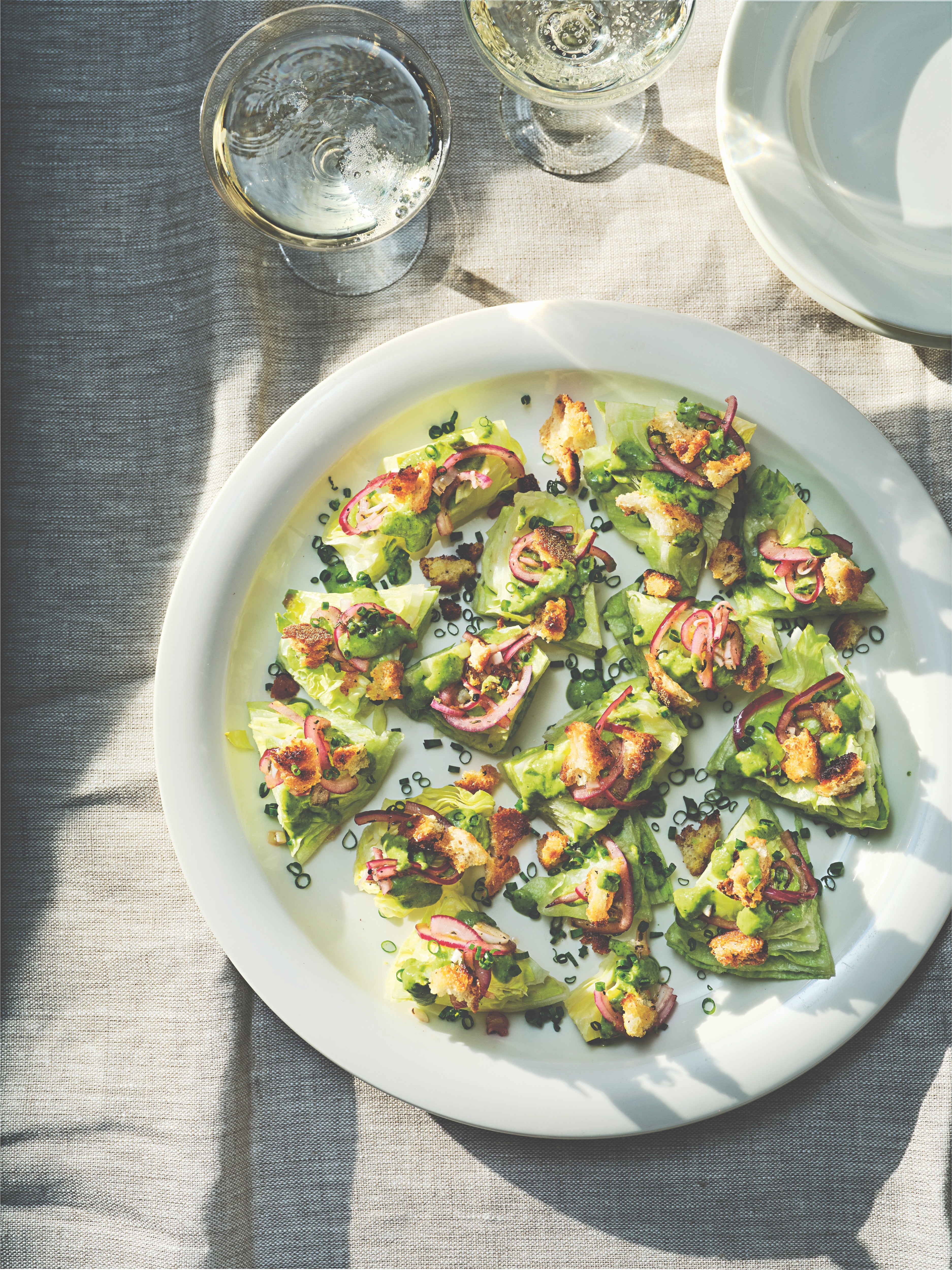 Iceberg earns its place at the table with herbs, crunch and a properly sharp dressing