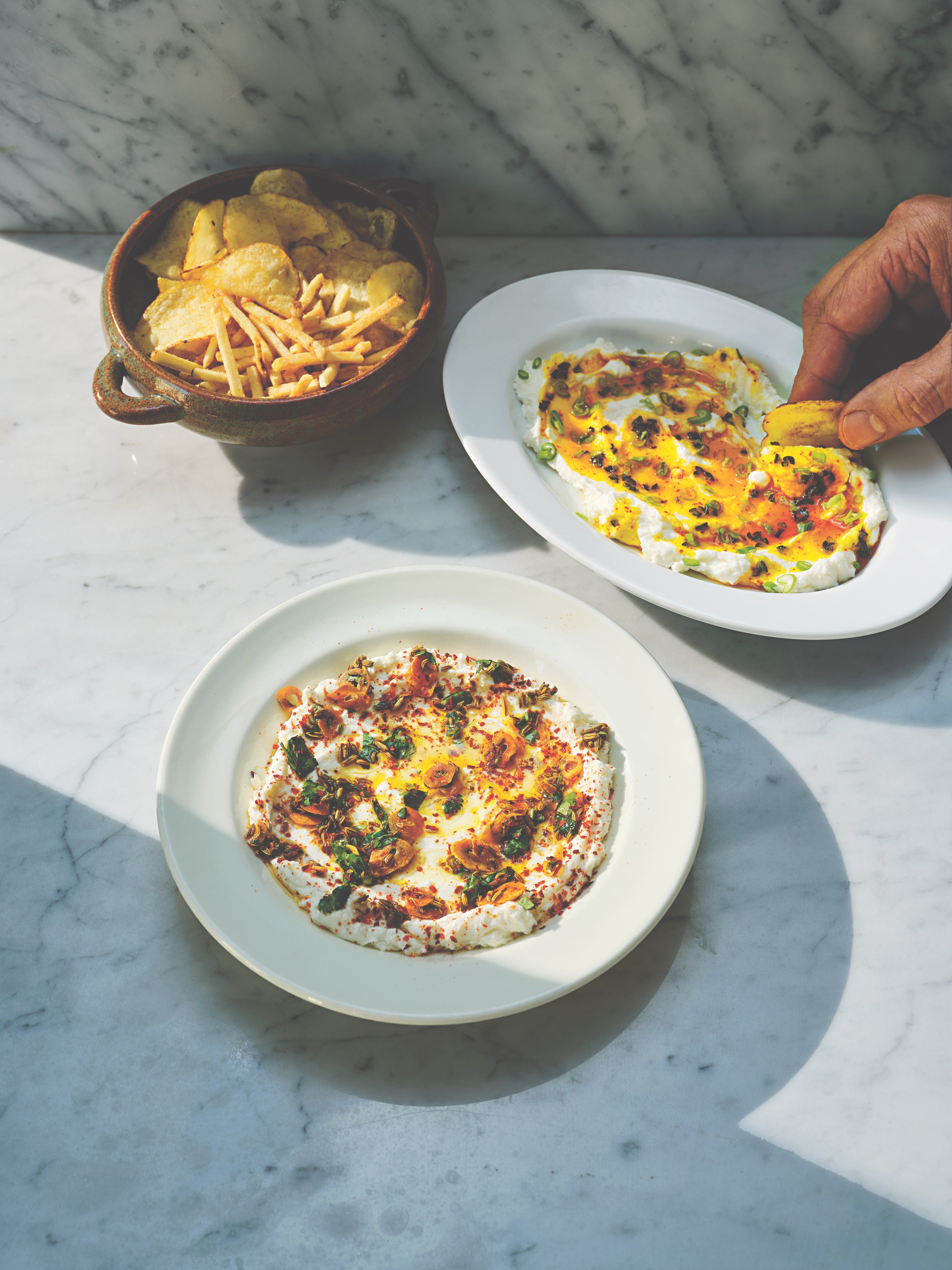 A sweet-hot ricotta dip that makes crackers and carrot sticks feel like hosting