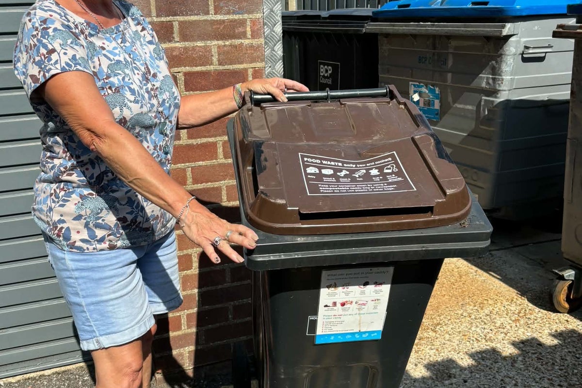 Food waste bins not emptied for weeks because of heatwave temperatures