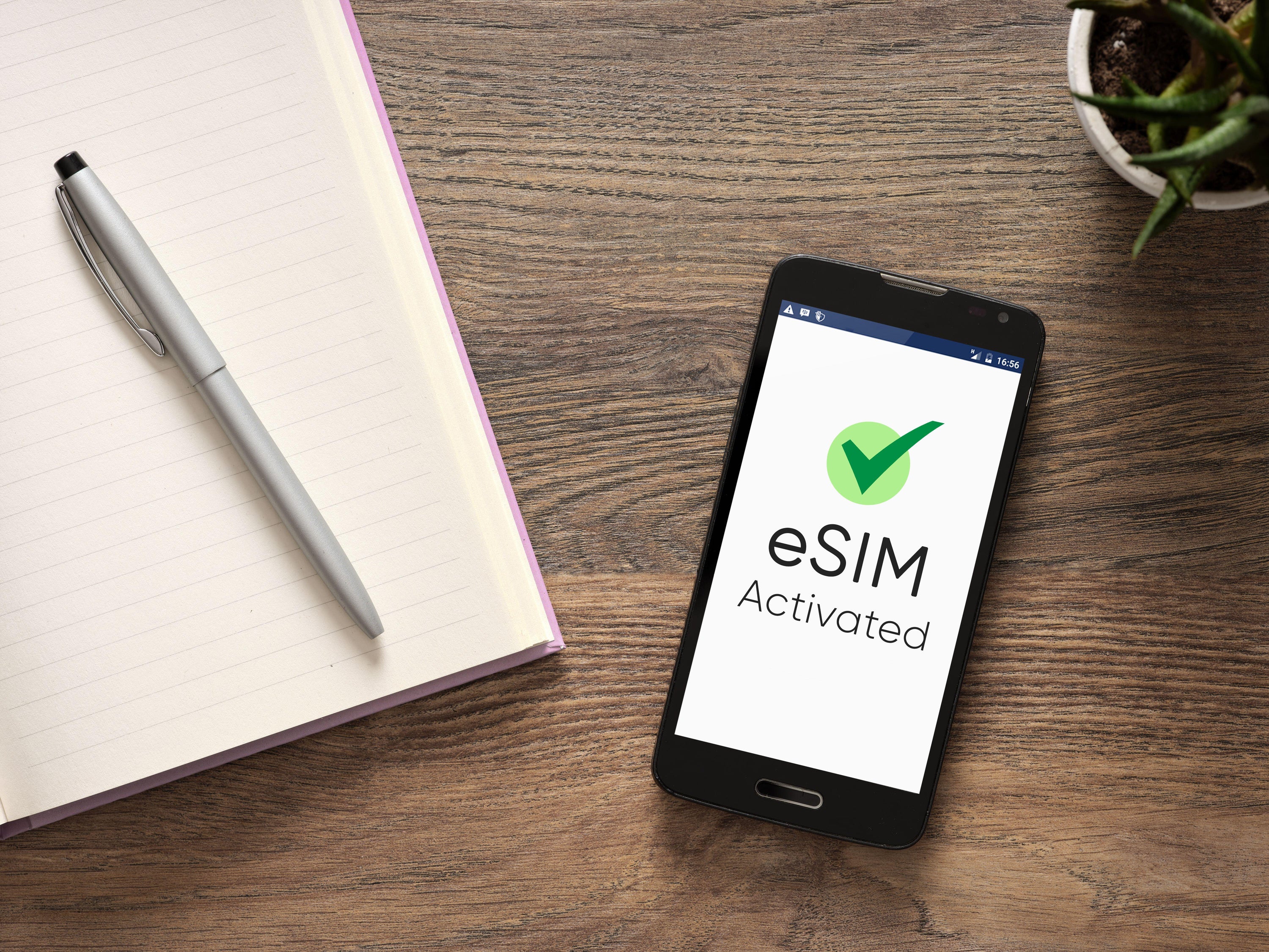 These eSIMs are digital SIM cards that are downloaded straight to your phone or tablet before you head off