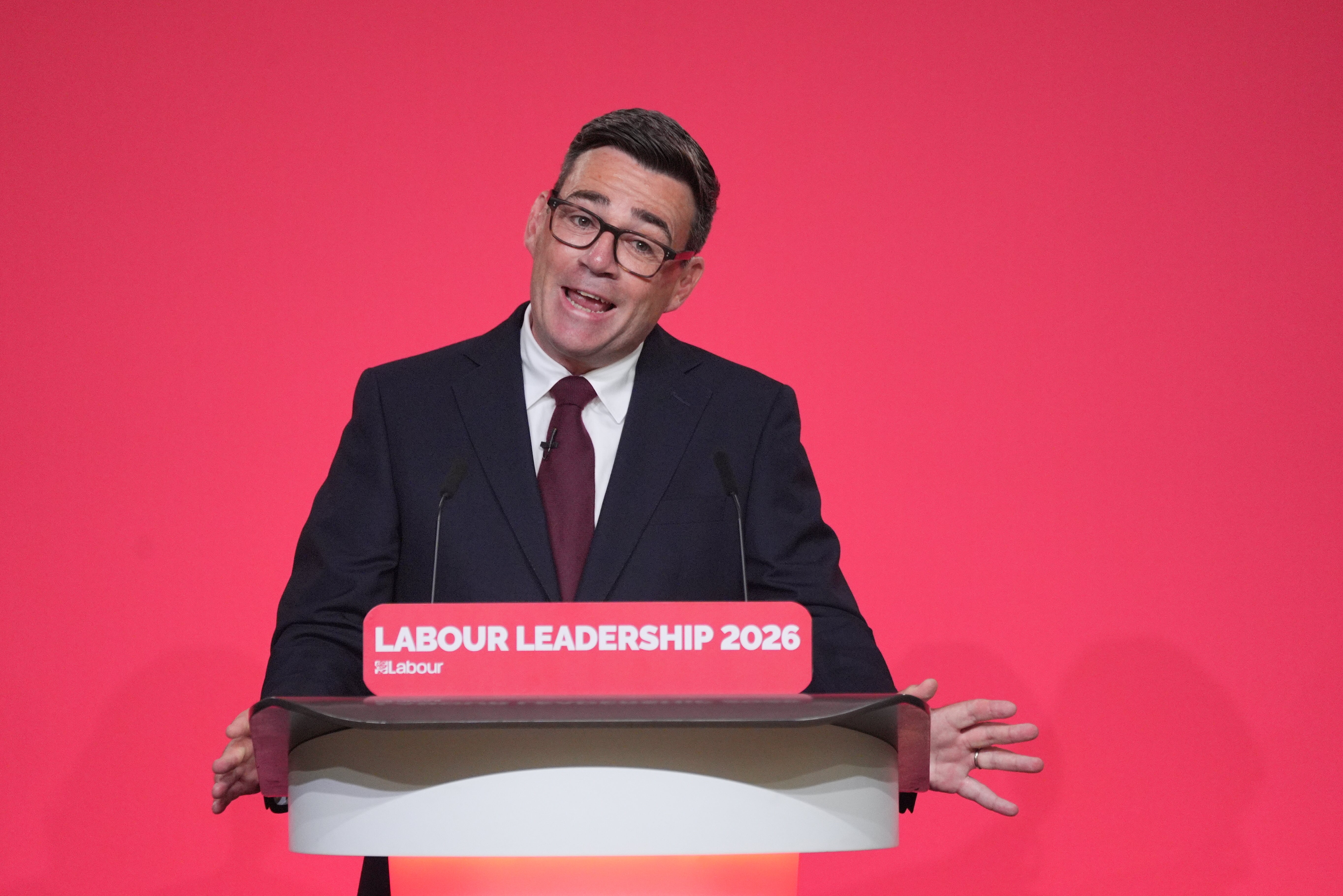 Andy Burnham has been named as the new leader of the Labour Party (Yui Mok/PA) (PA Wire)