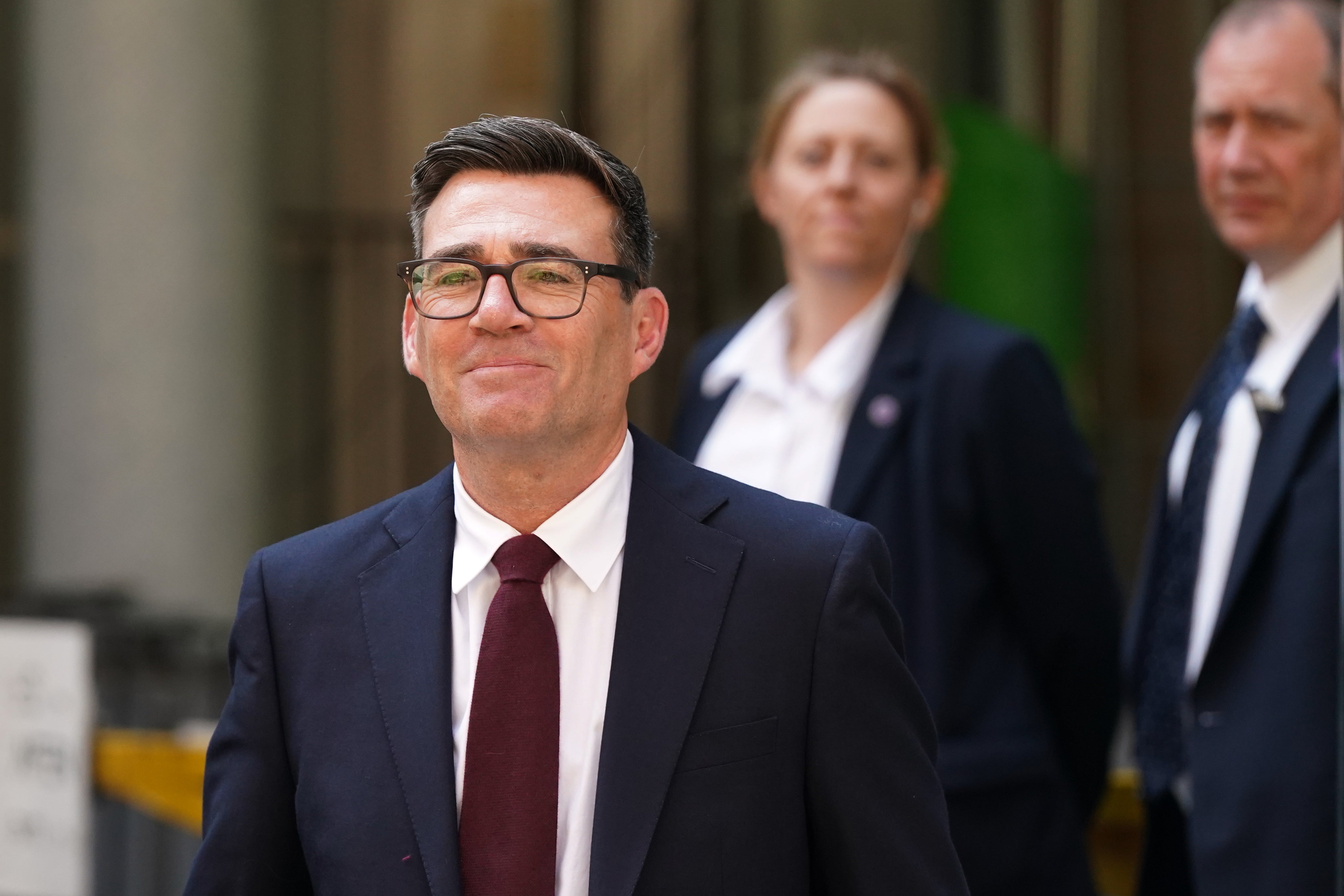 Andy Burnham has promised to be a leader for all of the UK (AP)