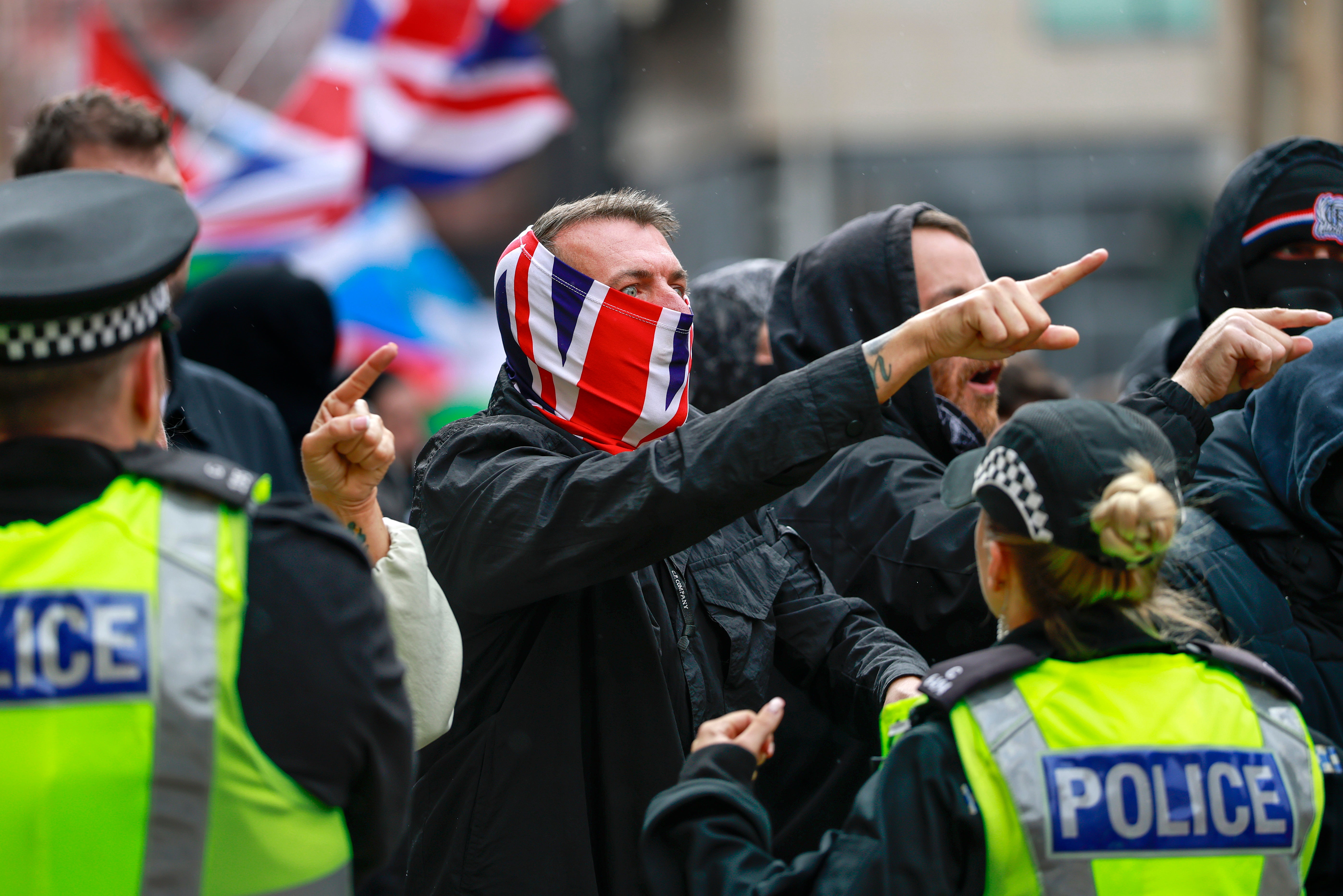 Protests erupted throughout the country after Mr Nowak’s murder