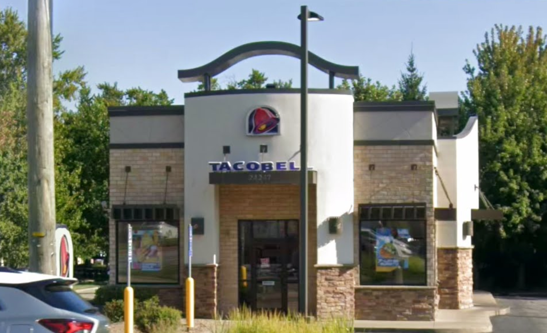 The Taco Bell in the Cleveland suburb of North Olmsted, Ohio, where Mohammed R. Ayyad says he was sickened by the parasite that can cause ‘explosive diarrhea’