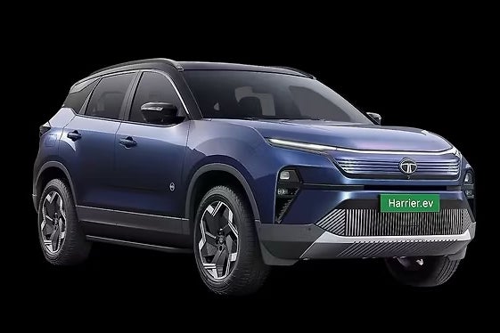 The Tata Harrier EV won a tech award in India's top Acko Drive car awards for 2026 (Tata)