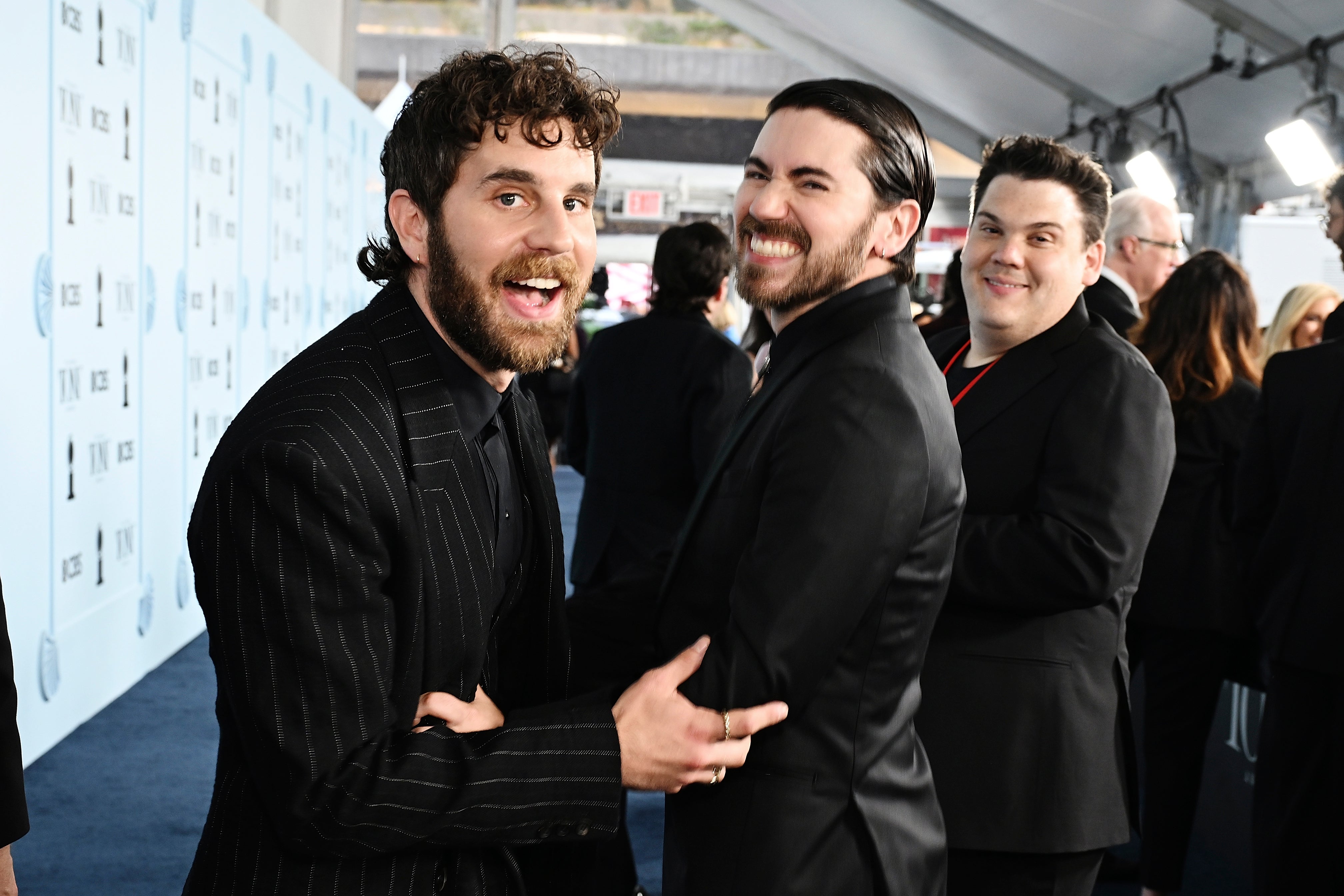 Ben Platt and husband Noah Galvin at the Tony Awards in June this year