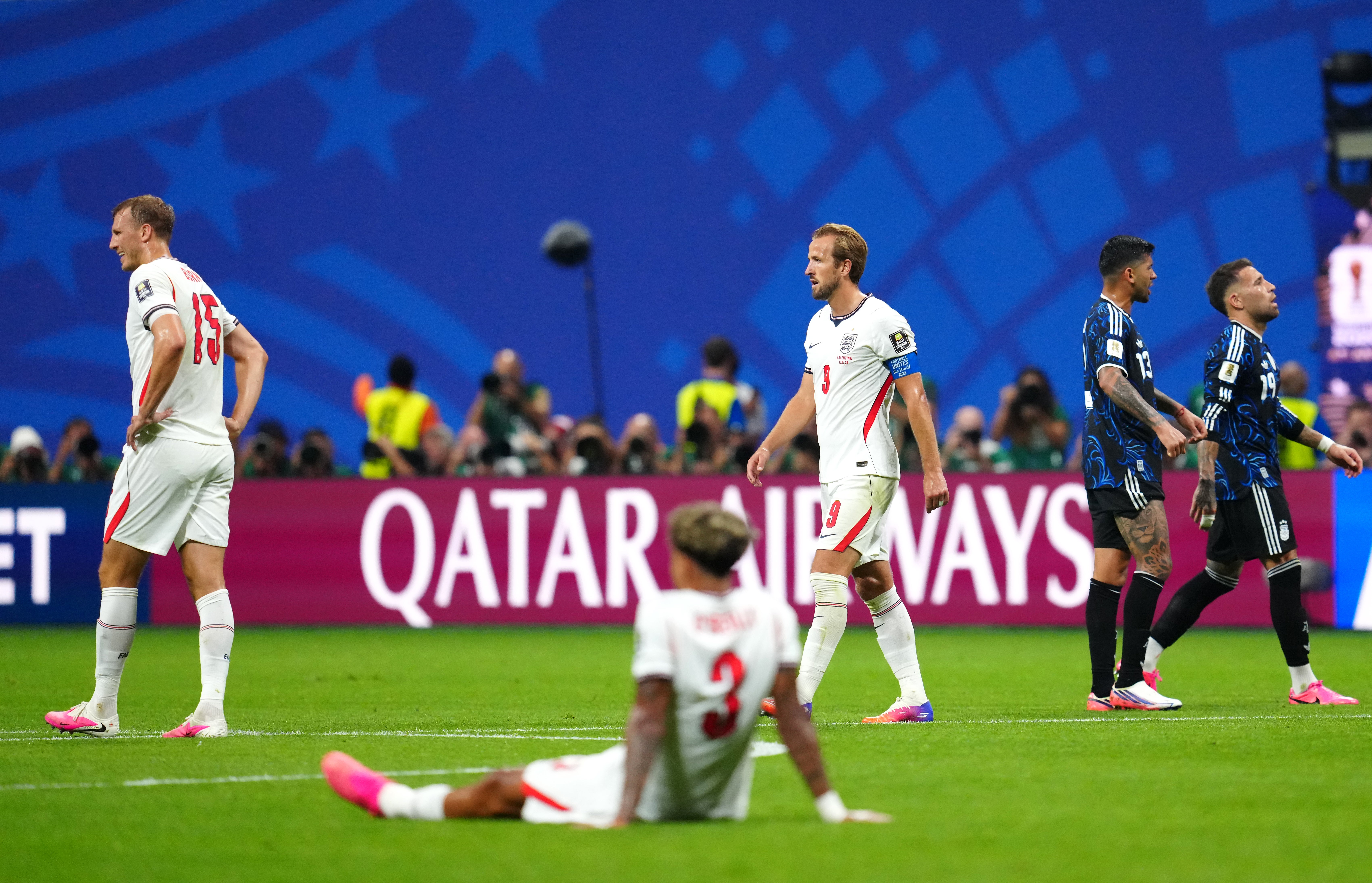 England face France in the third-place play-off match in Miami (Nick Potts/PA) (PA Wire)