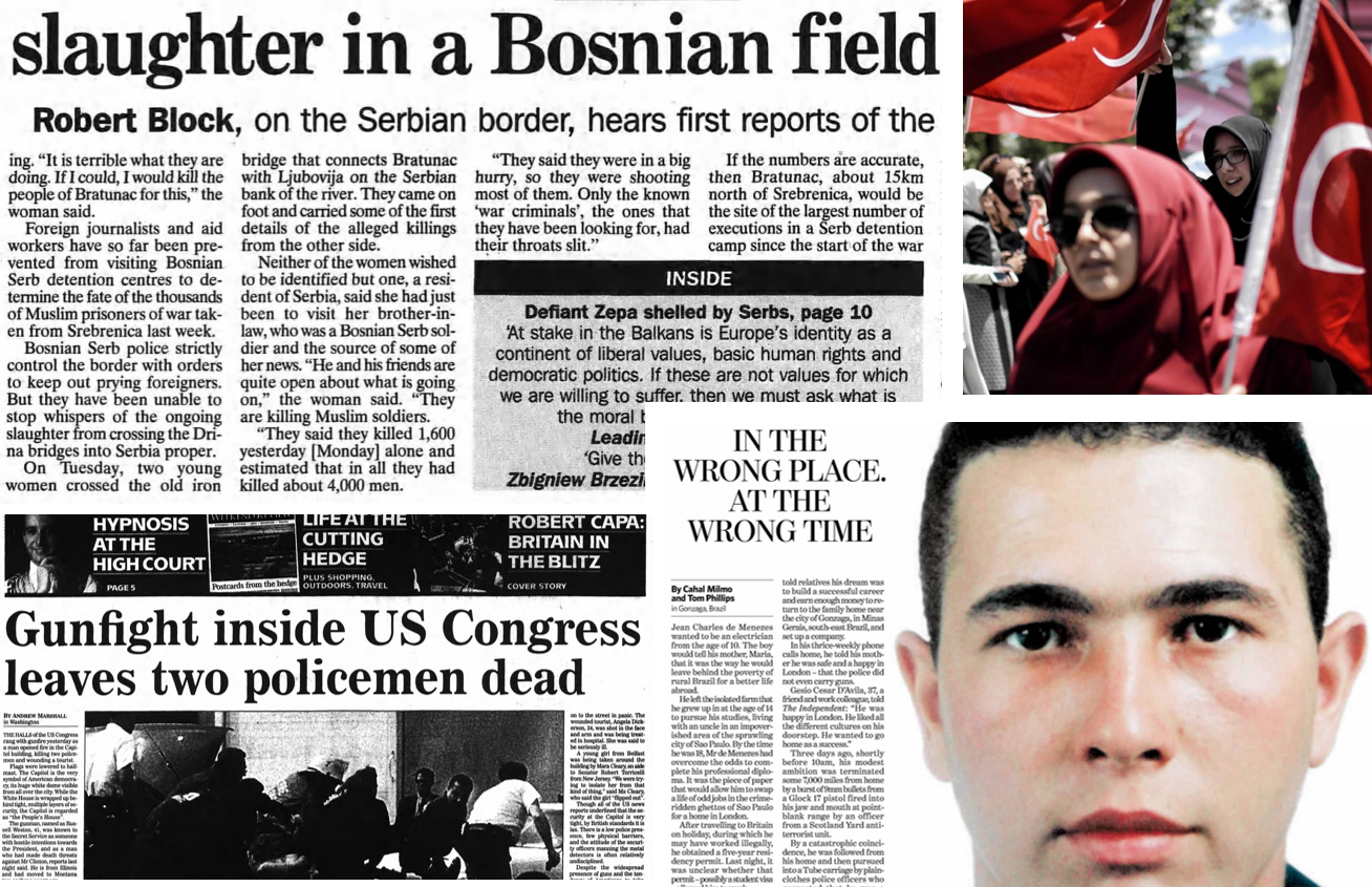 This Week in History: Gunfire in US Congress, massacre in Srebrenica, and a Mafia murder in Sicily