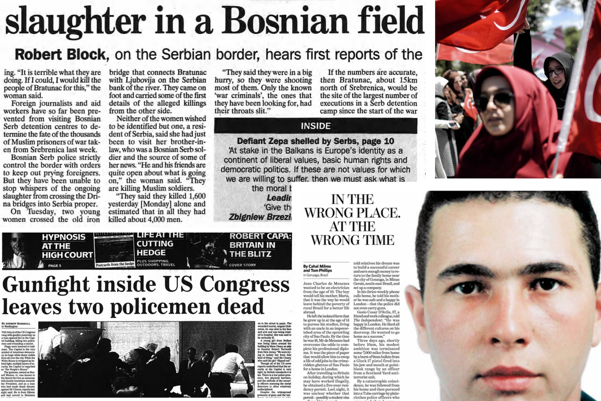 This Week in History: Gunfire in US Congress, massacre in Srebrenica, and a Mafia murder in Sicily This Week in History: Gunfire in US Congress, massacre in Srebrenica, and a Mafia murder in Sicily