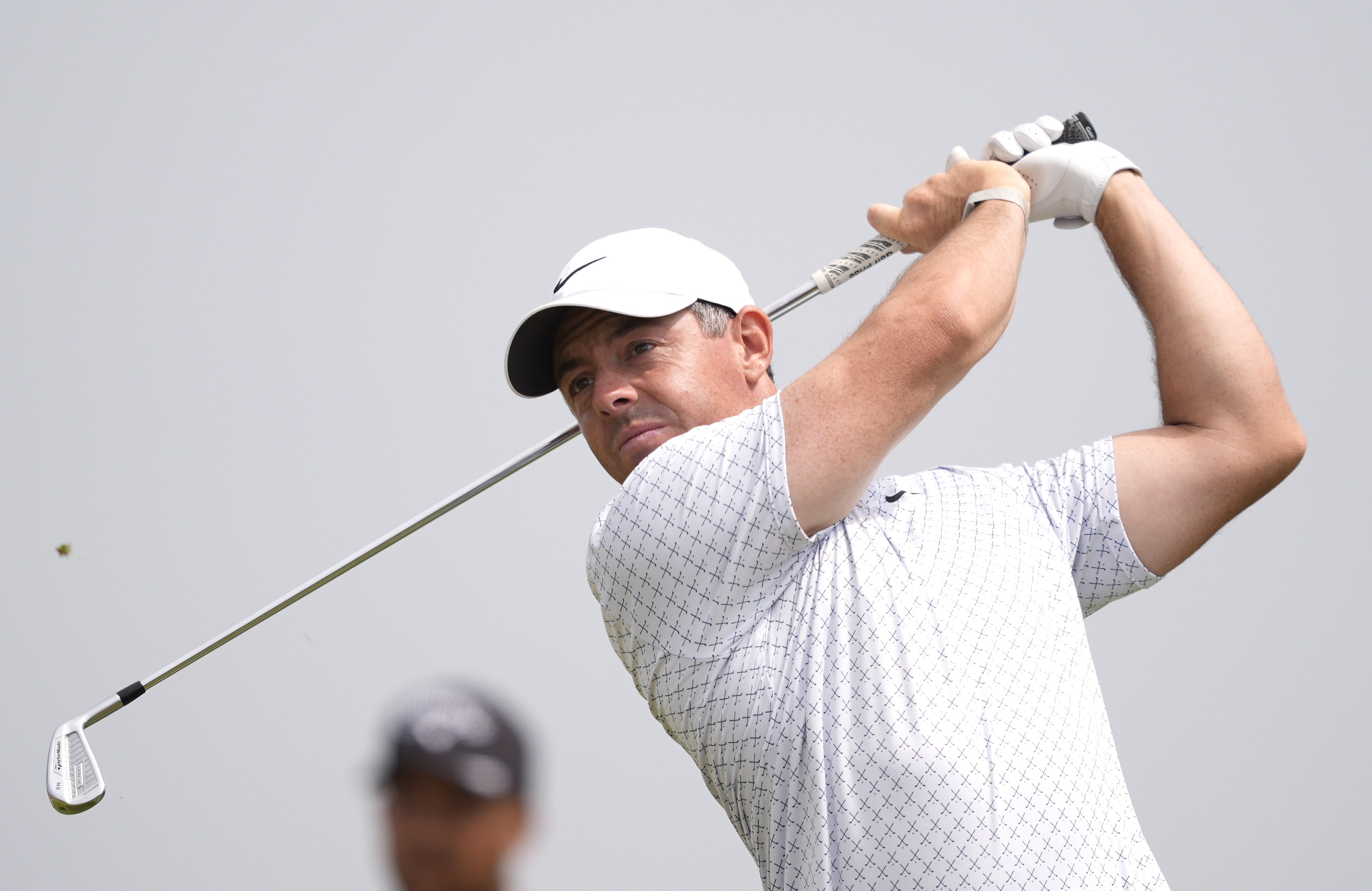 McIlroy was superb off the tee in his second round (Peter Byrne/PA)