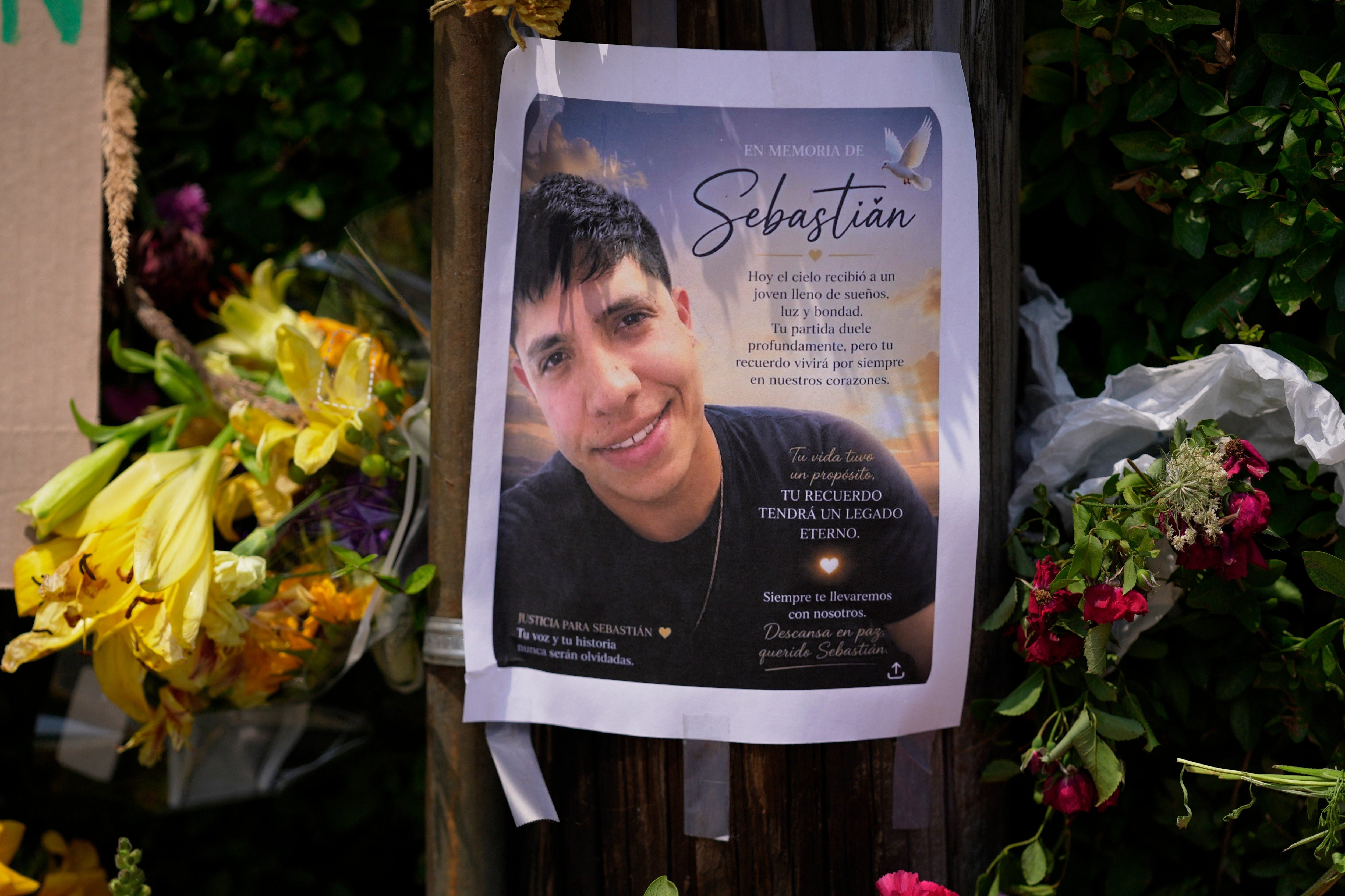 At least 10 people have died in encounters with immigration agents since Trump launched the crackdown after retaking office, including 25-year-old Johan Sebastián Durán Guerrero, a Colombian national shot and killed on Monday (AP Photo/Robert F. Bukaty)