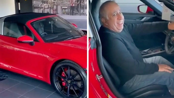 PPE fraudster shows off his £126k Porsche before police raid