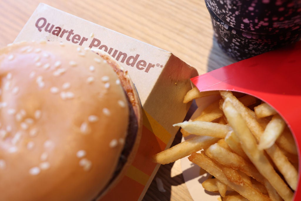 E. coli bacteria caused a 2024 food poisoning outbreak tied to raw onions on McDonald’s Quarter Pounder hamburgers