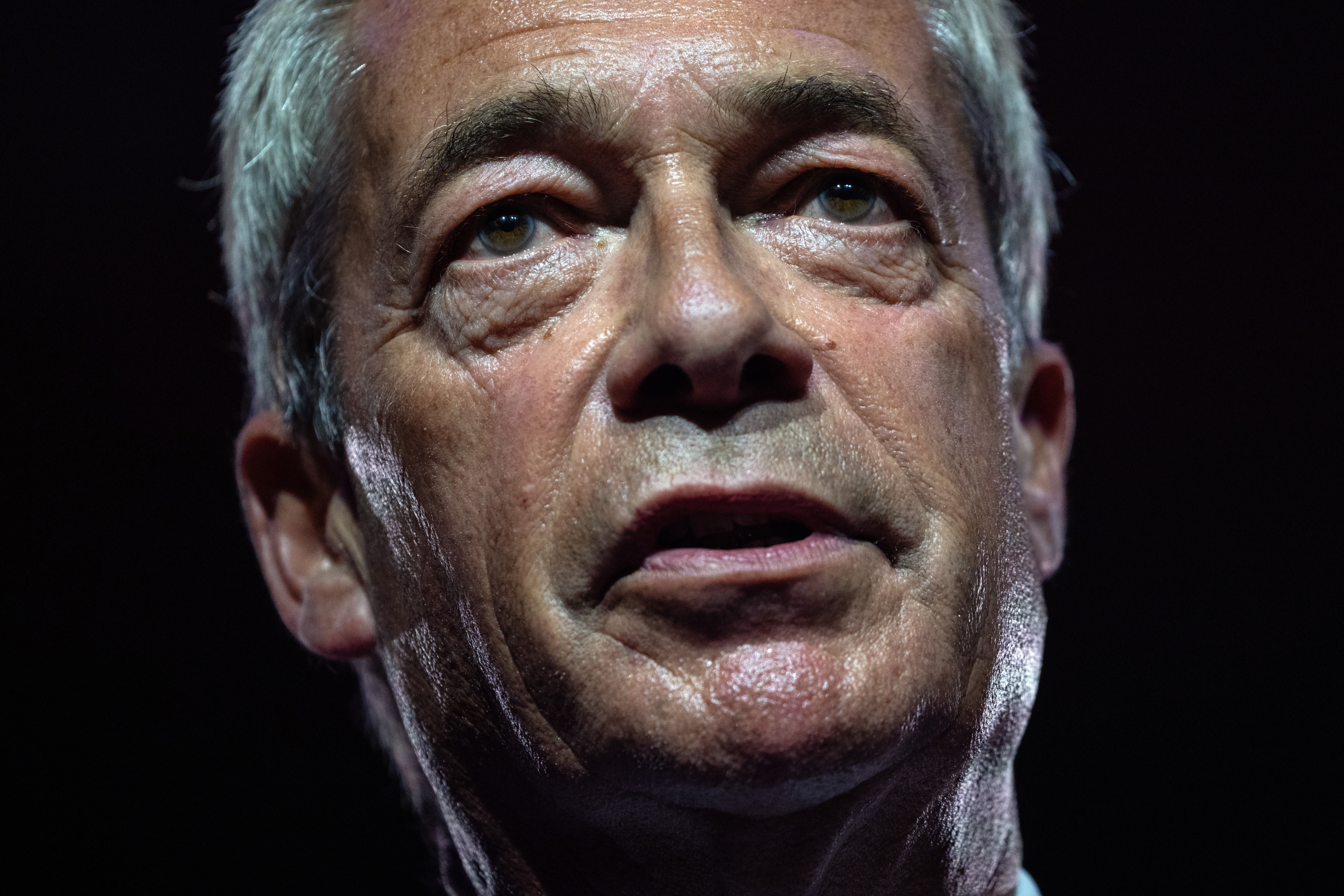 Farage is fighting a by-election in Clacton after resigning as an MP in protest at parliamentary and media scrutiny of his finances