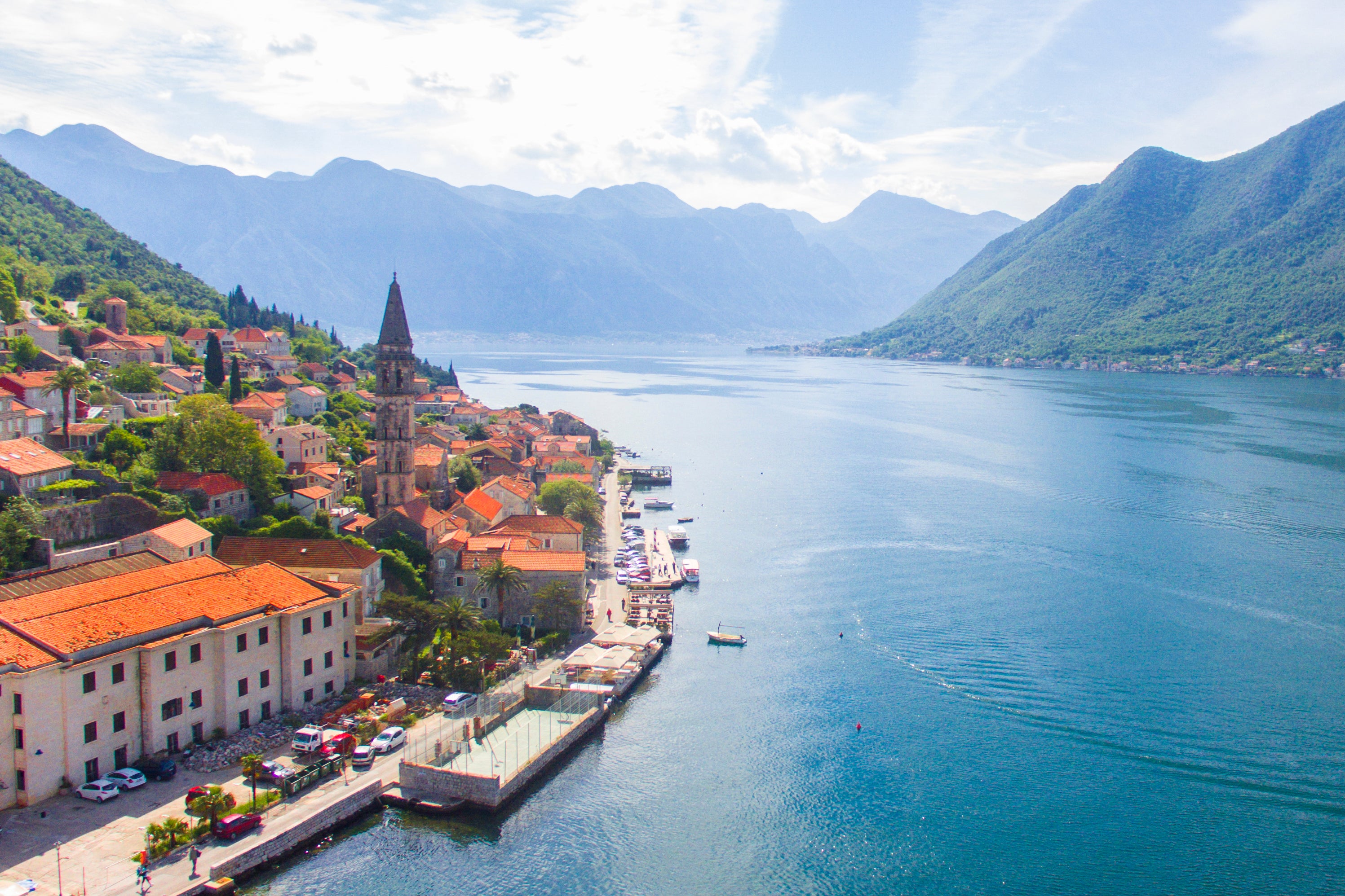The Bay of Kotor is surrounded by Venetian-era architecture (Getty Images/iStockphoto)