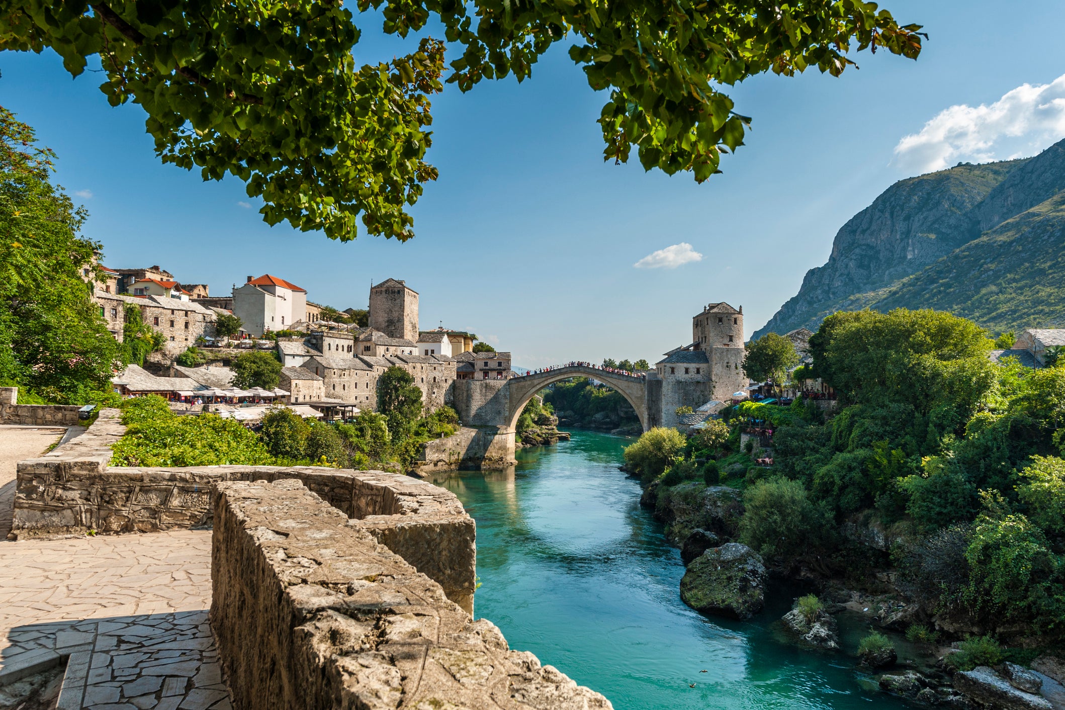 Mostar is home to the famous Stari Most bridge (Getty Images/iStockphoto)