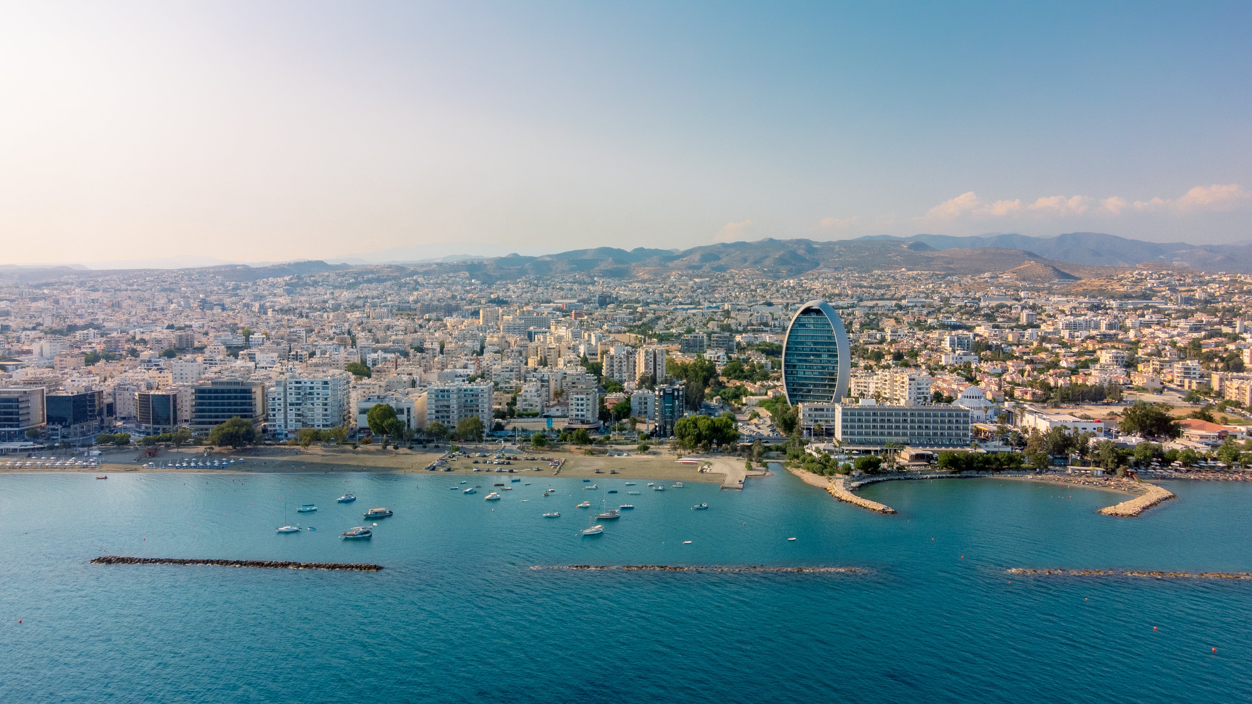 Limassol is a popular beach town