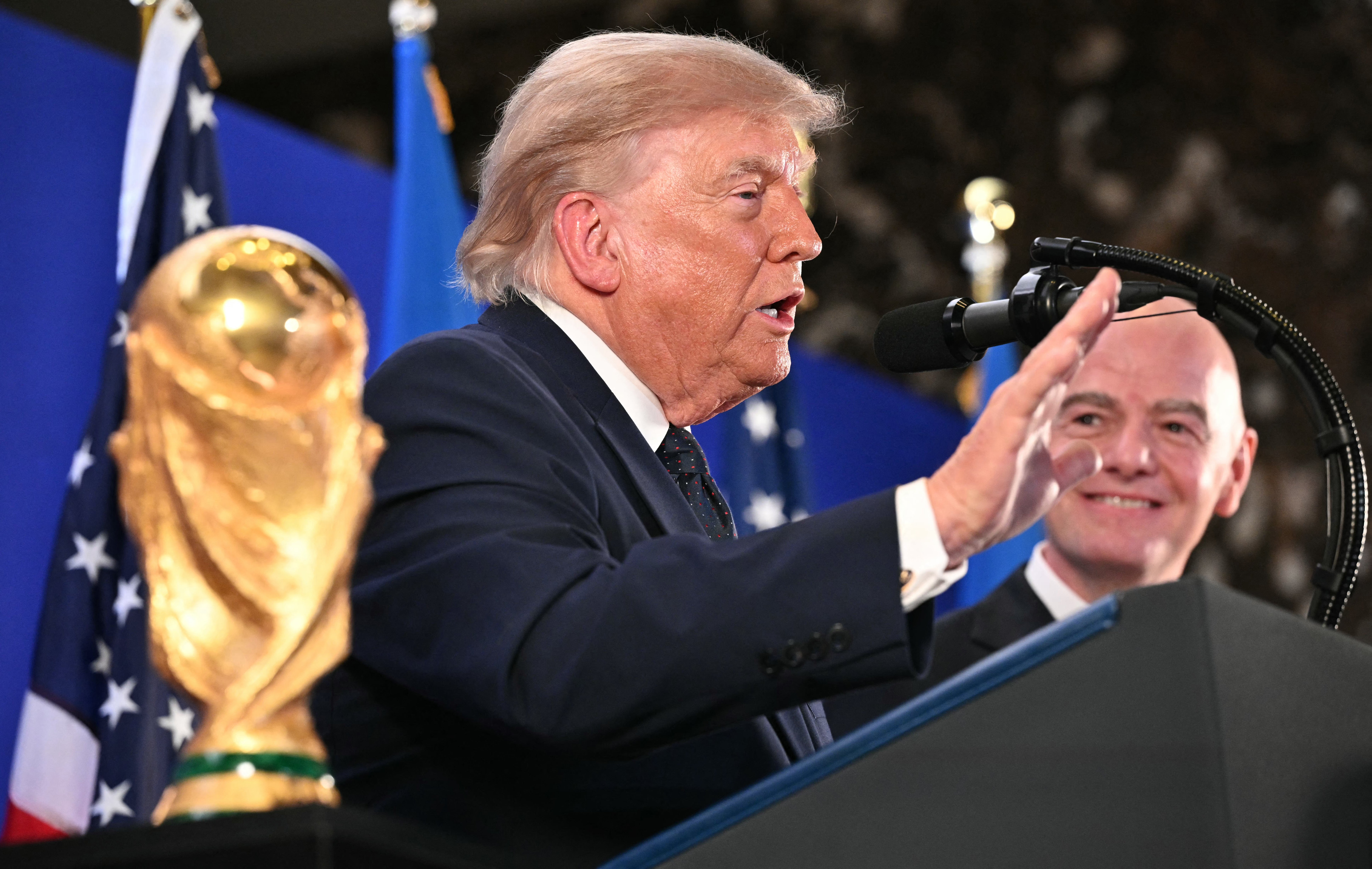 Trump claims credit for World Cup 2026 success