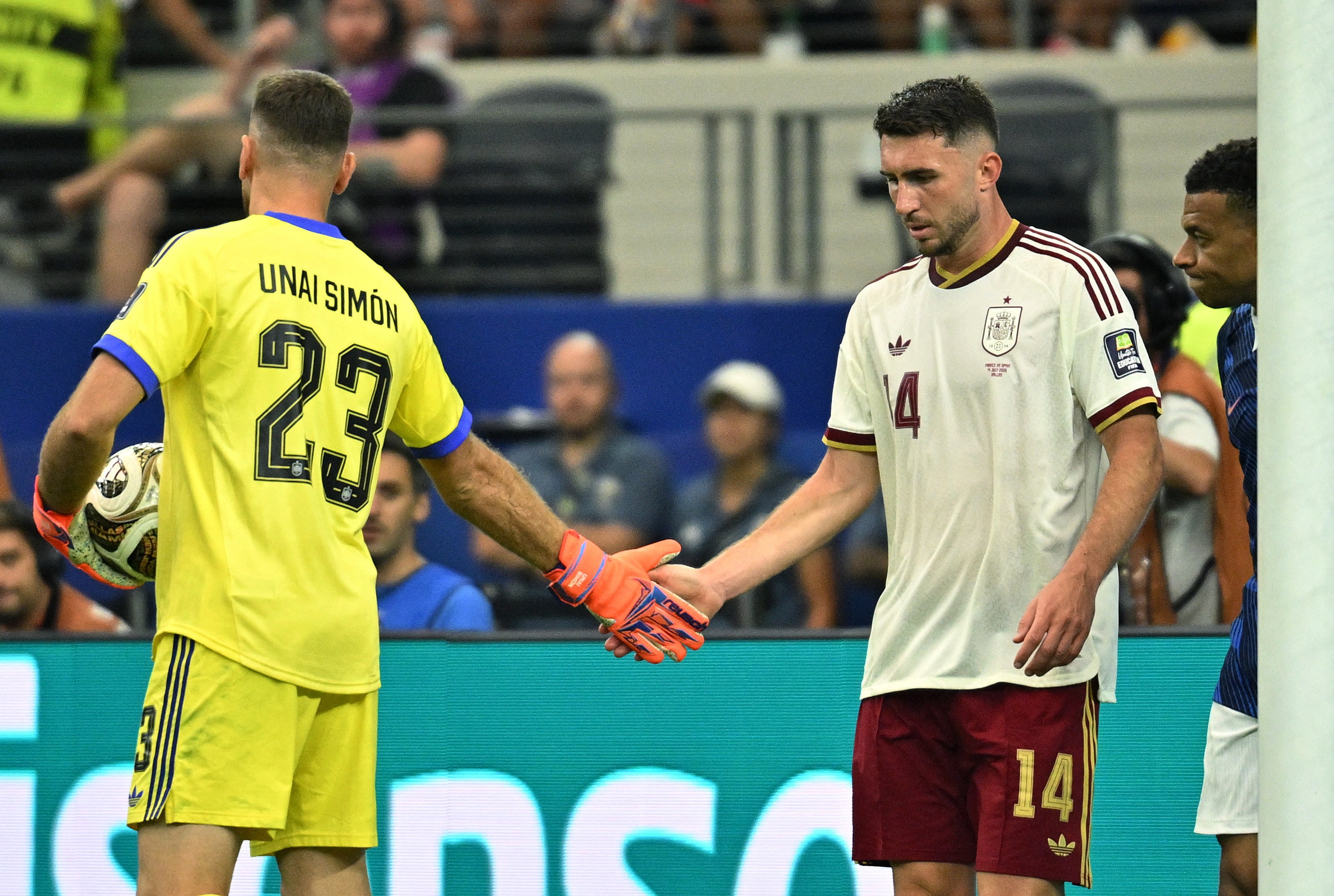 Aymeric Laporte has been a key cog in Spain's imperious defence