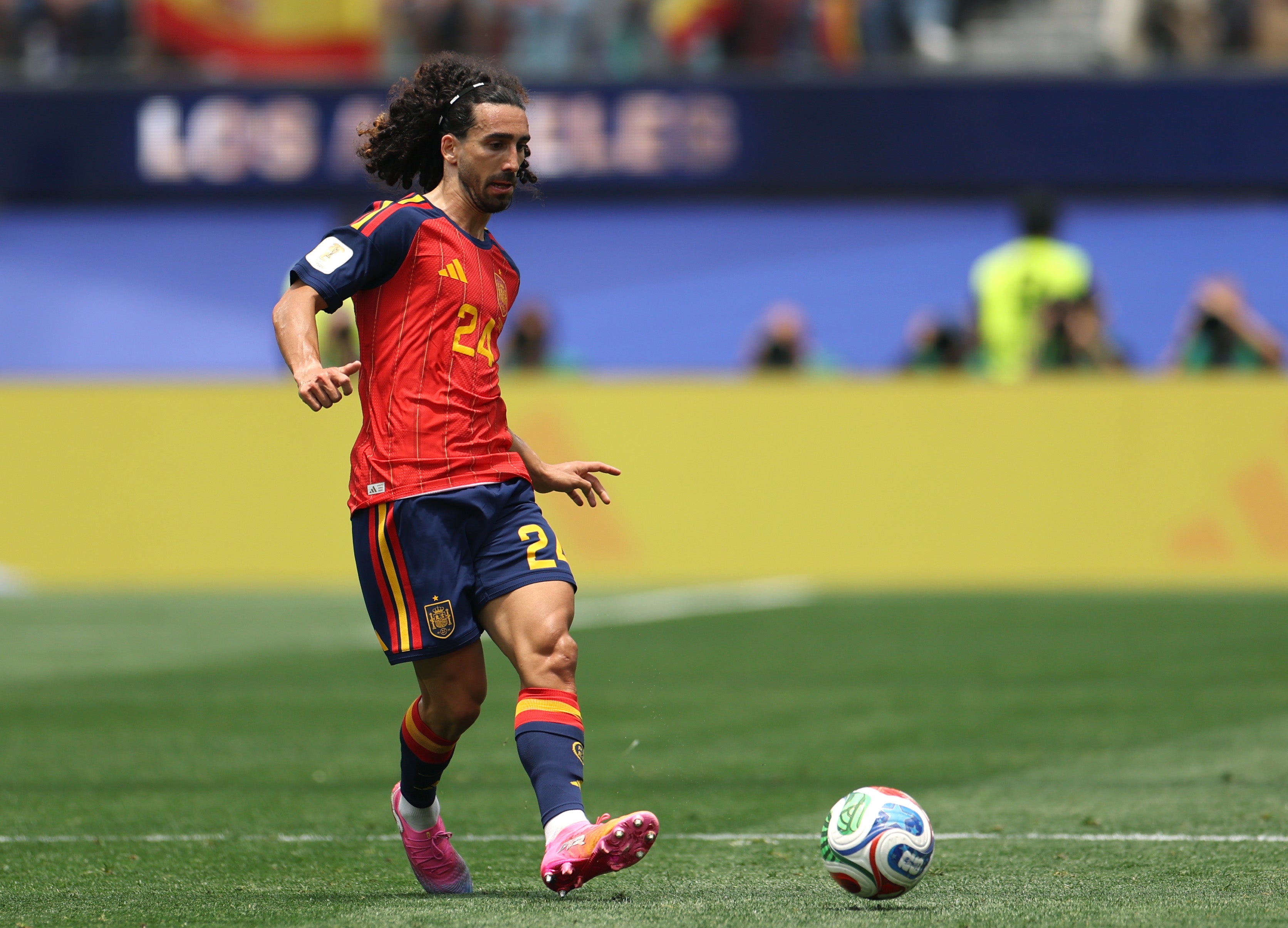 Marc Cucurella has been brilliant for Spain at left-back