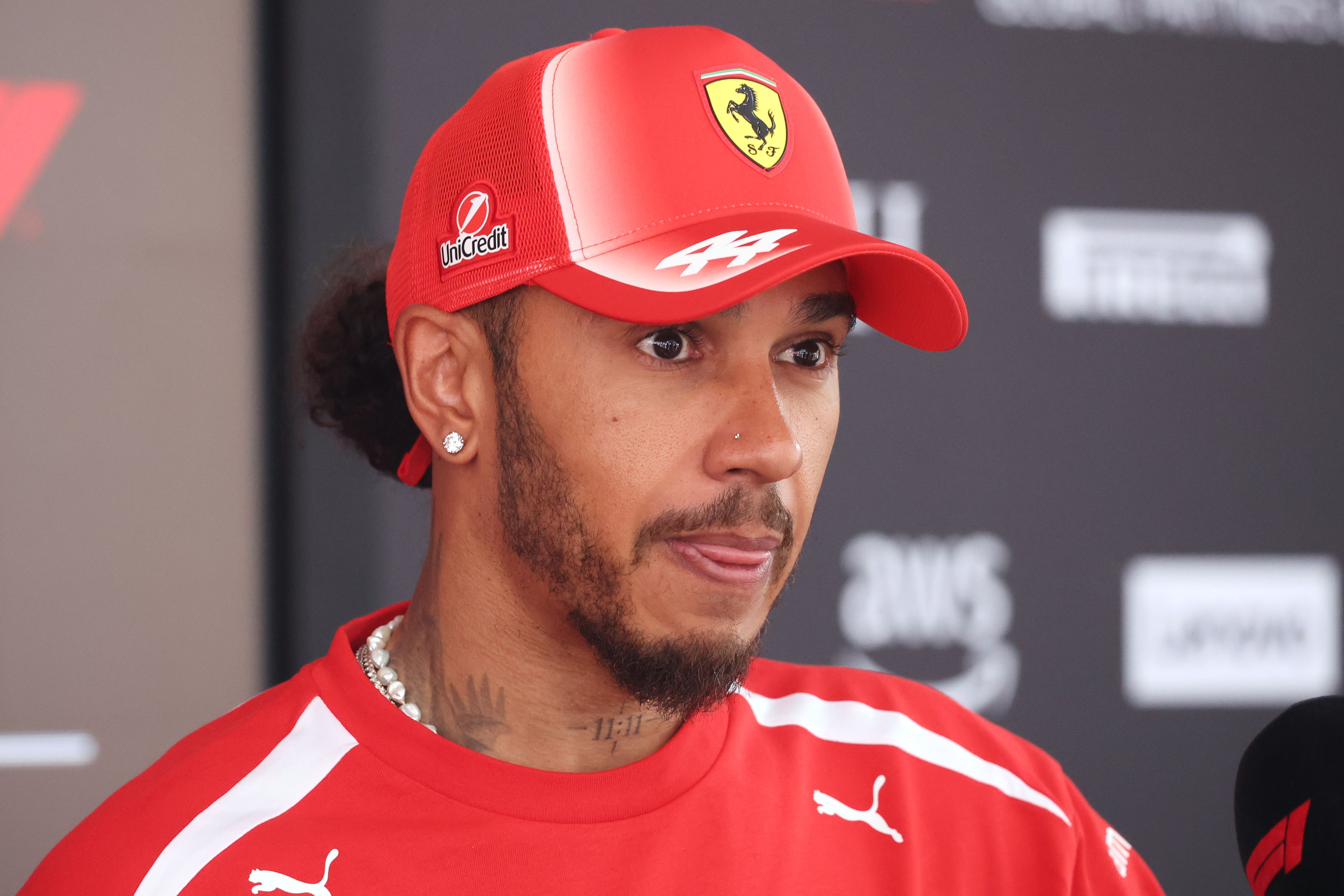 Lewis Hamilton crashed into the barriers at the end of final practice (AP Photo/Omar Havana) (AP)