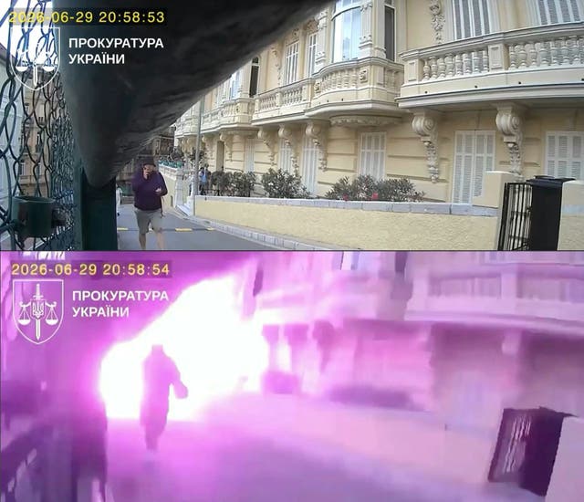 Опубліковано відео вибуху посилки в Монако, внаслідок якого постраждав український бізнесмен