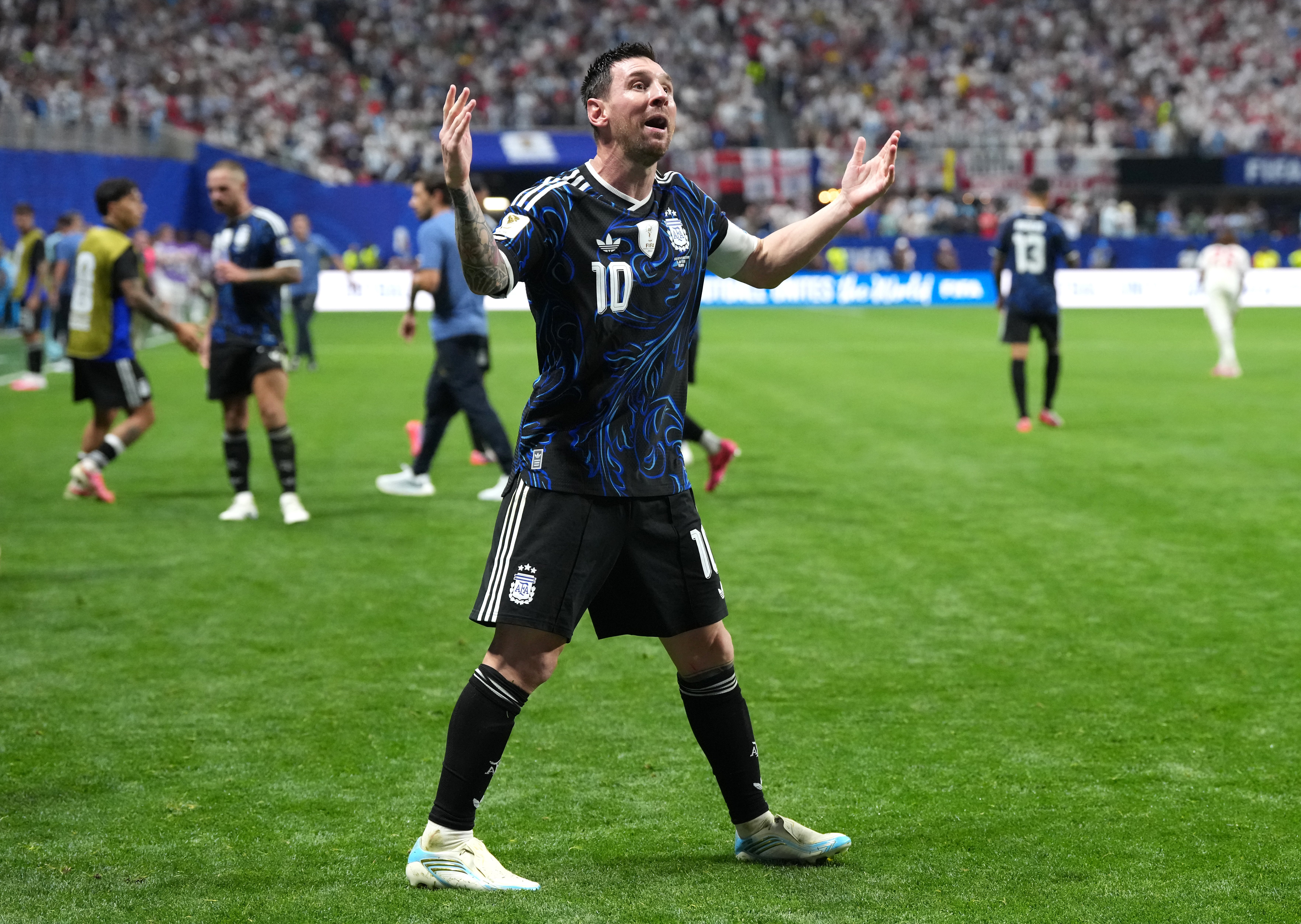 Messi will look for his second successive World Cup trophy (Nick Potts/PA) (PA Wire)