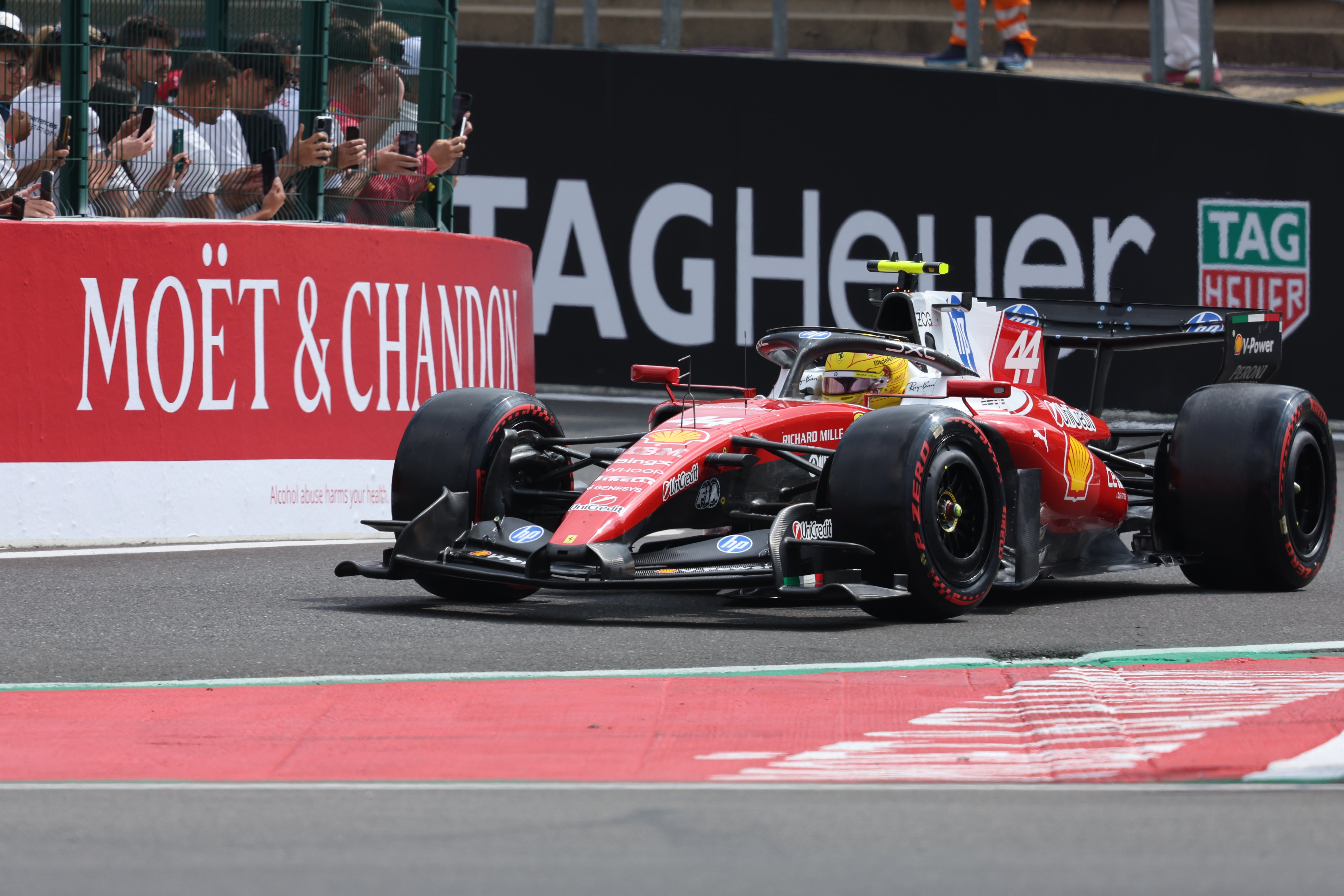 Lewis Hamilton only qualified sixth
