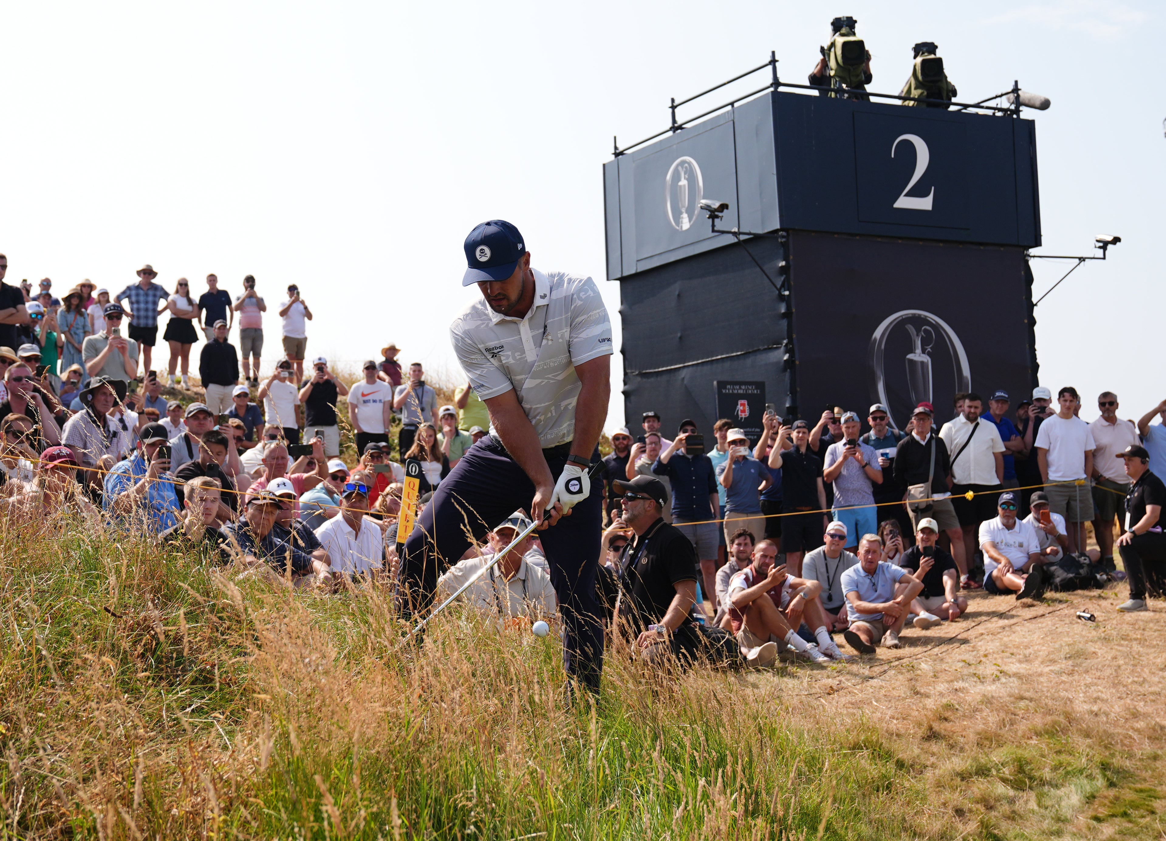 Bryson DeChambeau caused controversy at Royal Birkdale (Jacob King/PA) (PA Wire)