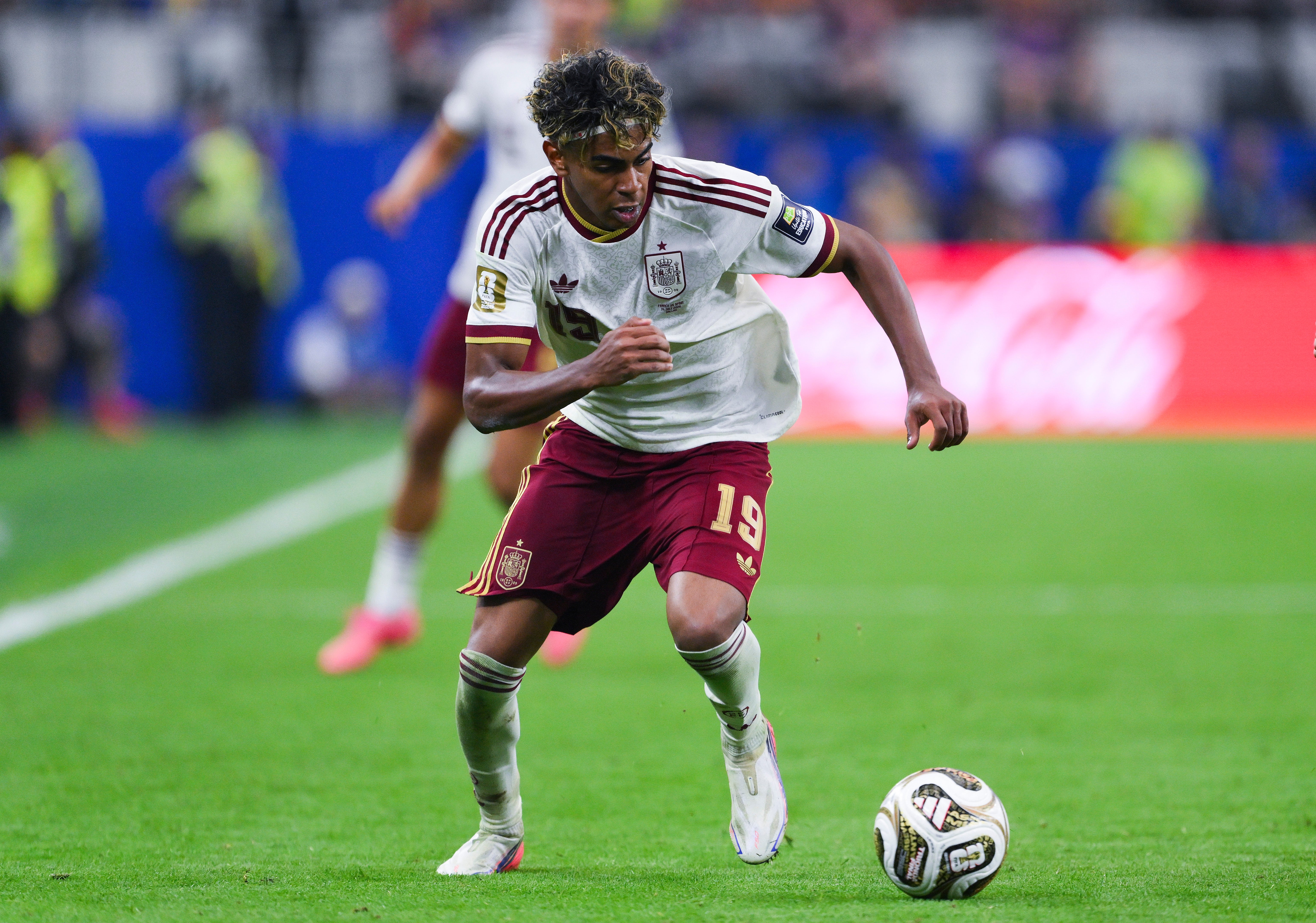 Yamal is said to have been nursing an injury in the build-up to the final