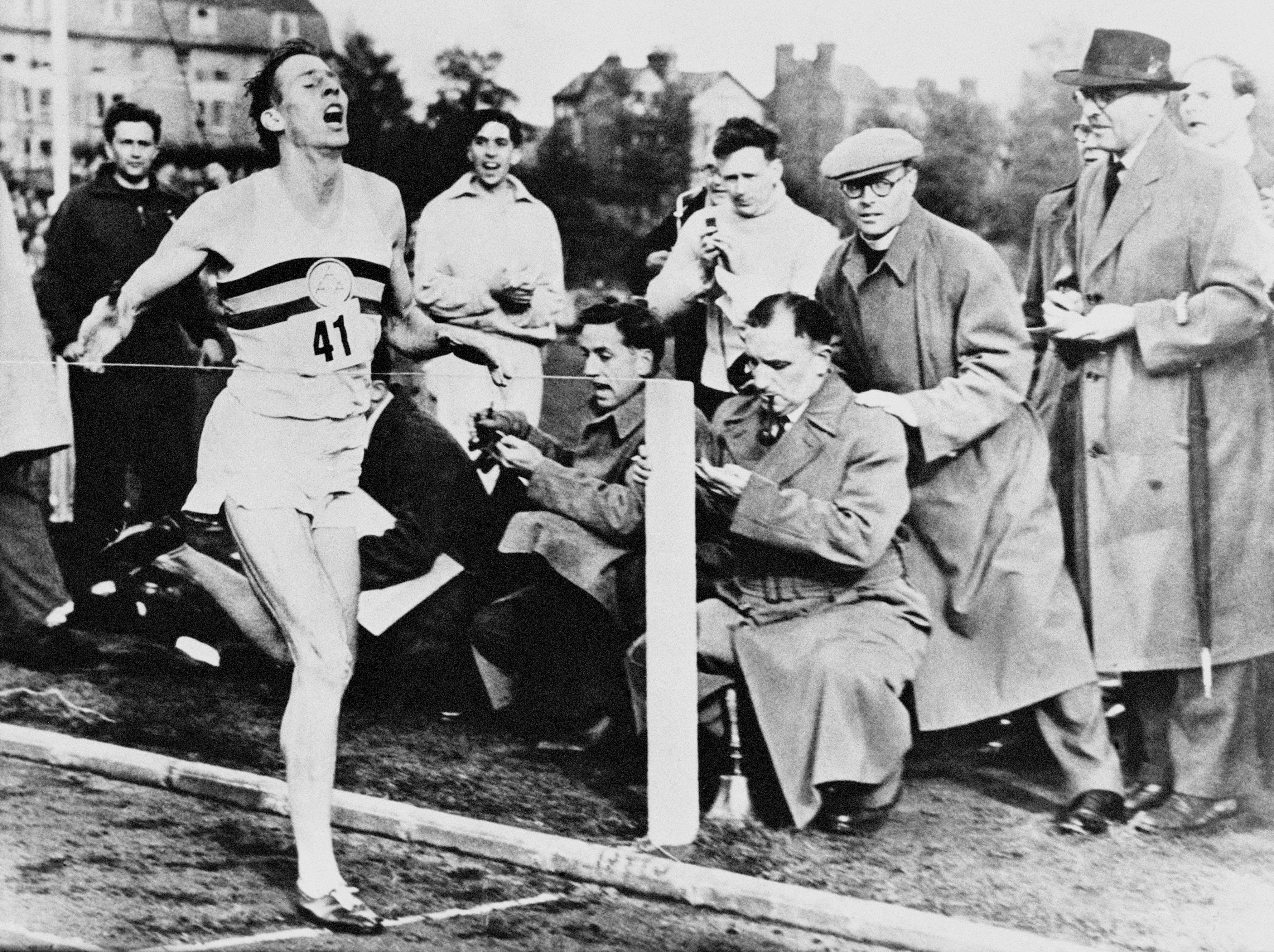 Josh Kerr said he was inspired by Sir Roger Bannister’s first sub-four-minute mile (PA).