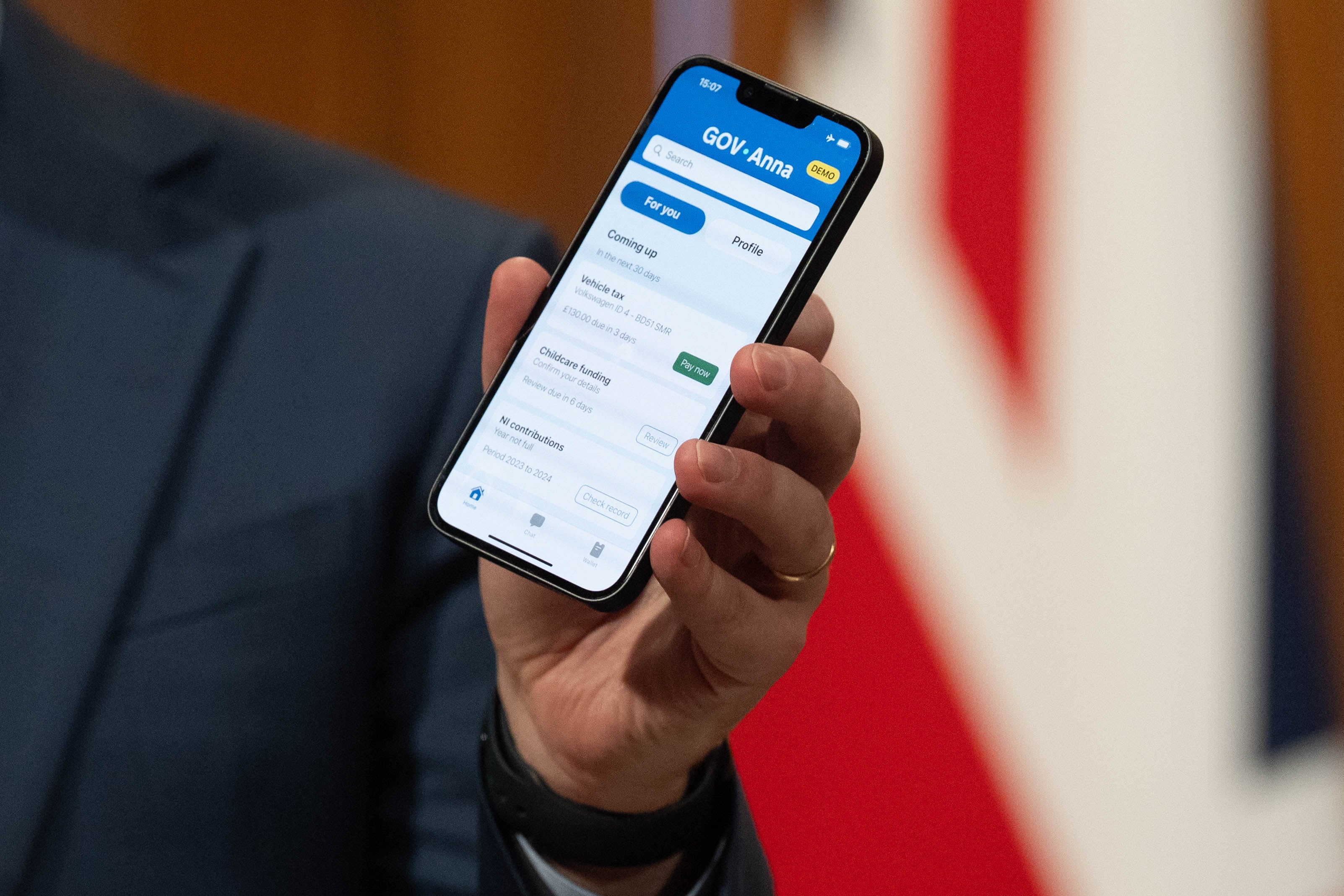 Ministers had seen digital ID as the foundation for a new system of ‘government by app’ (Stefan Rousseau/PA) (PA Wire)