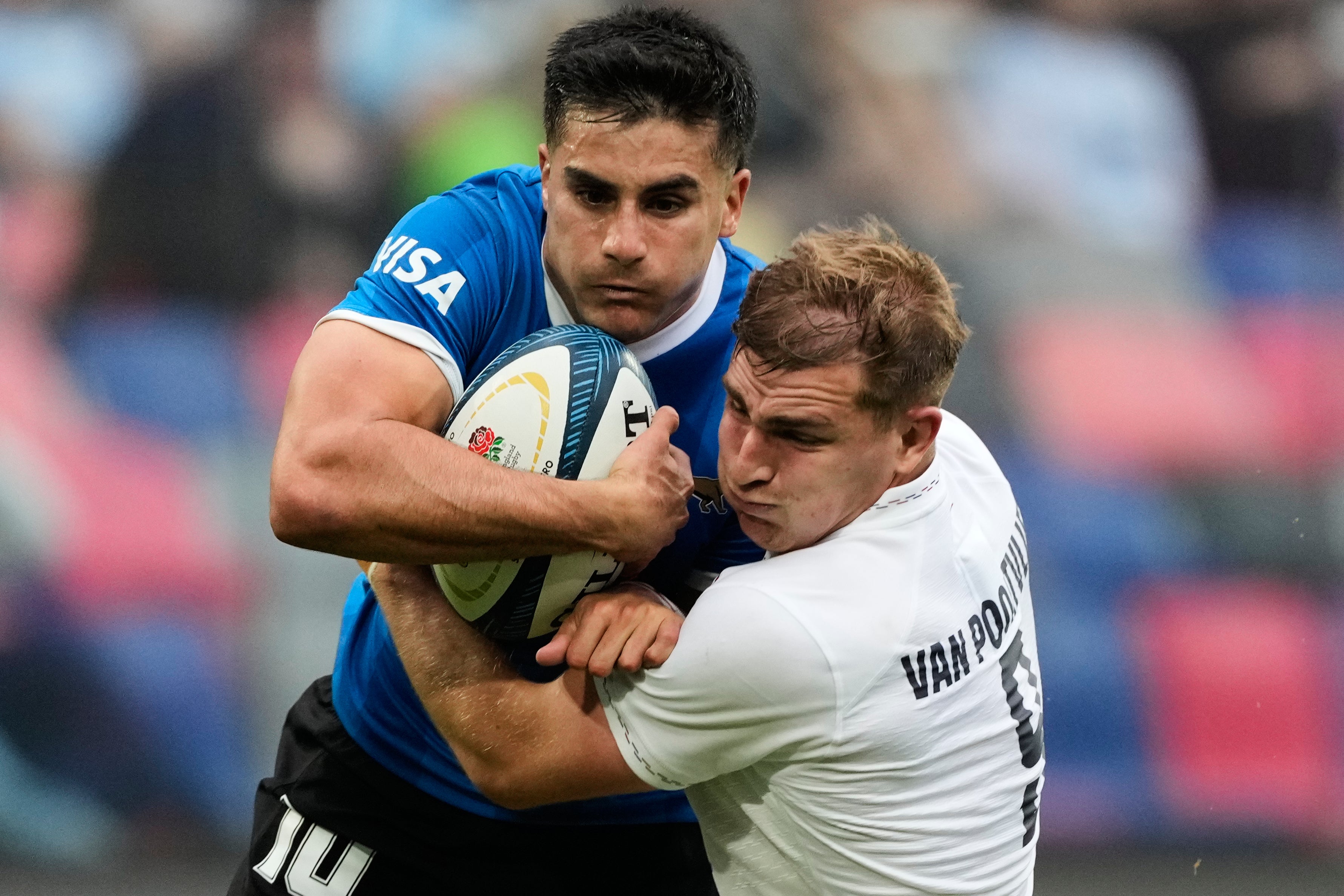 Argentina player given four-match ban for intimidating referee after England defeat