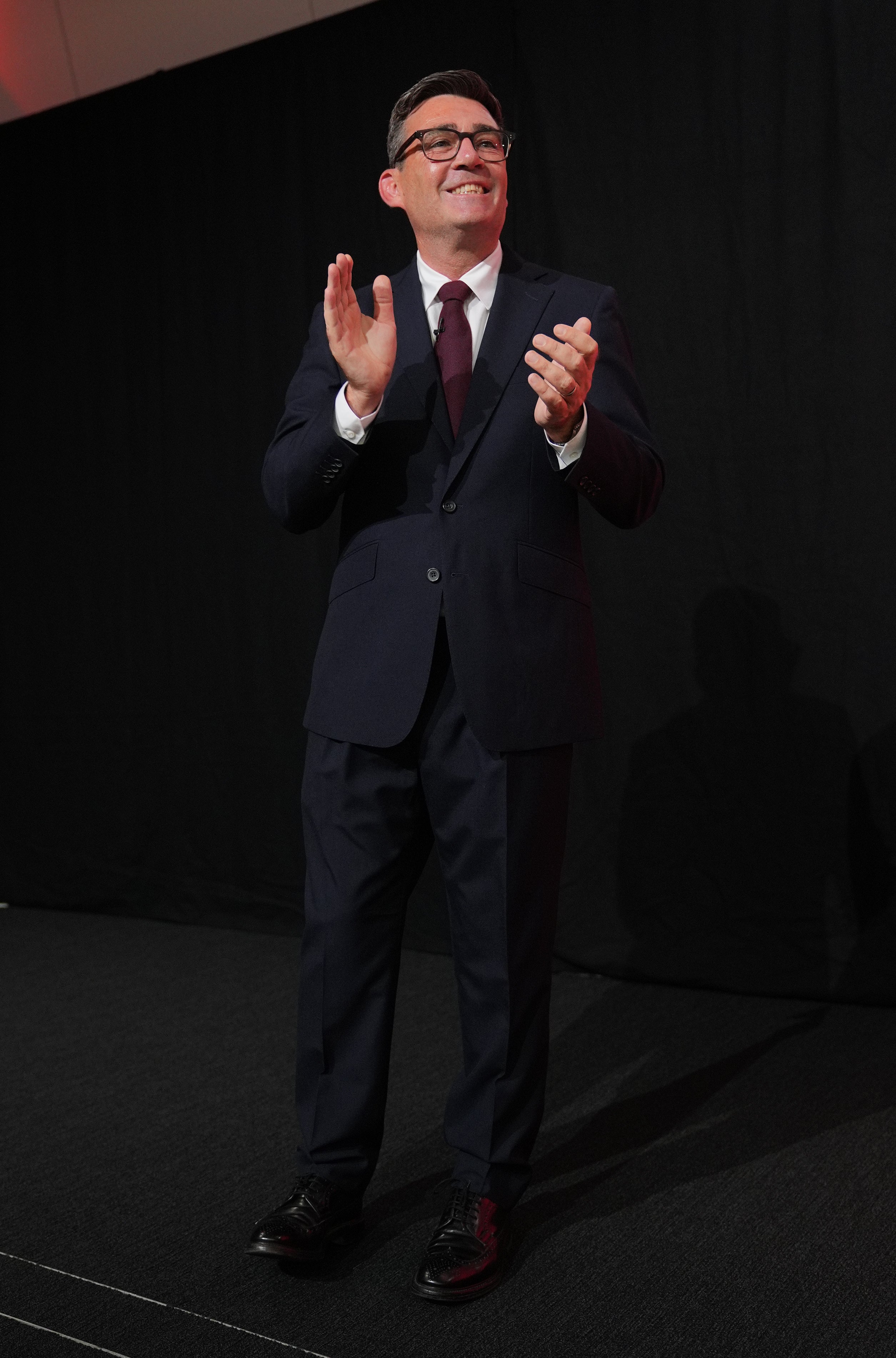 Andy Burnham after officially being confirmed the new leader of the Labour Party (Yui Mok/PA) (PA Wire)