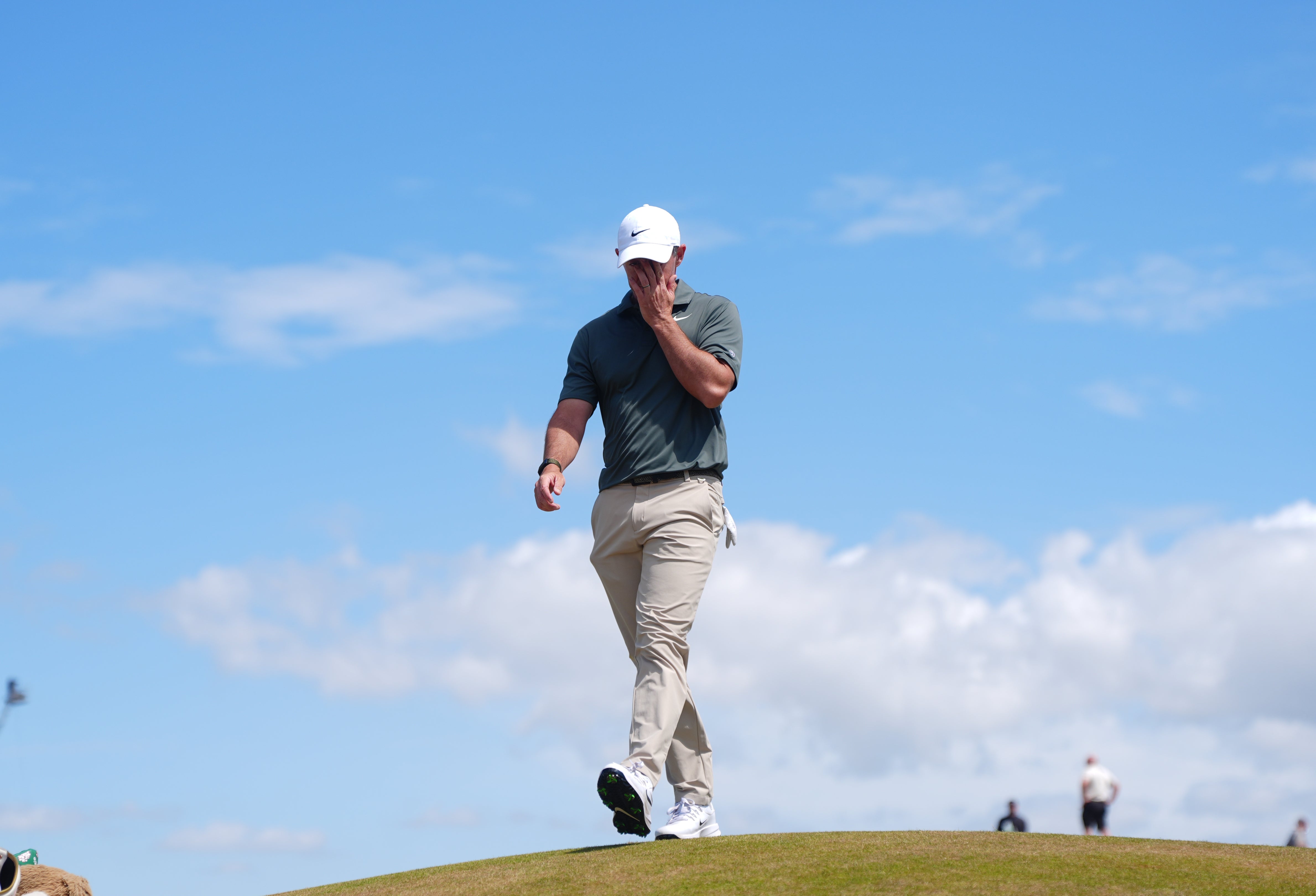 Rory McIlroy continued to struggle at Royal Birkdale (David Davies/PA)