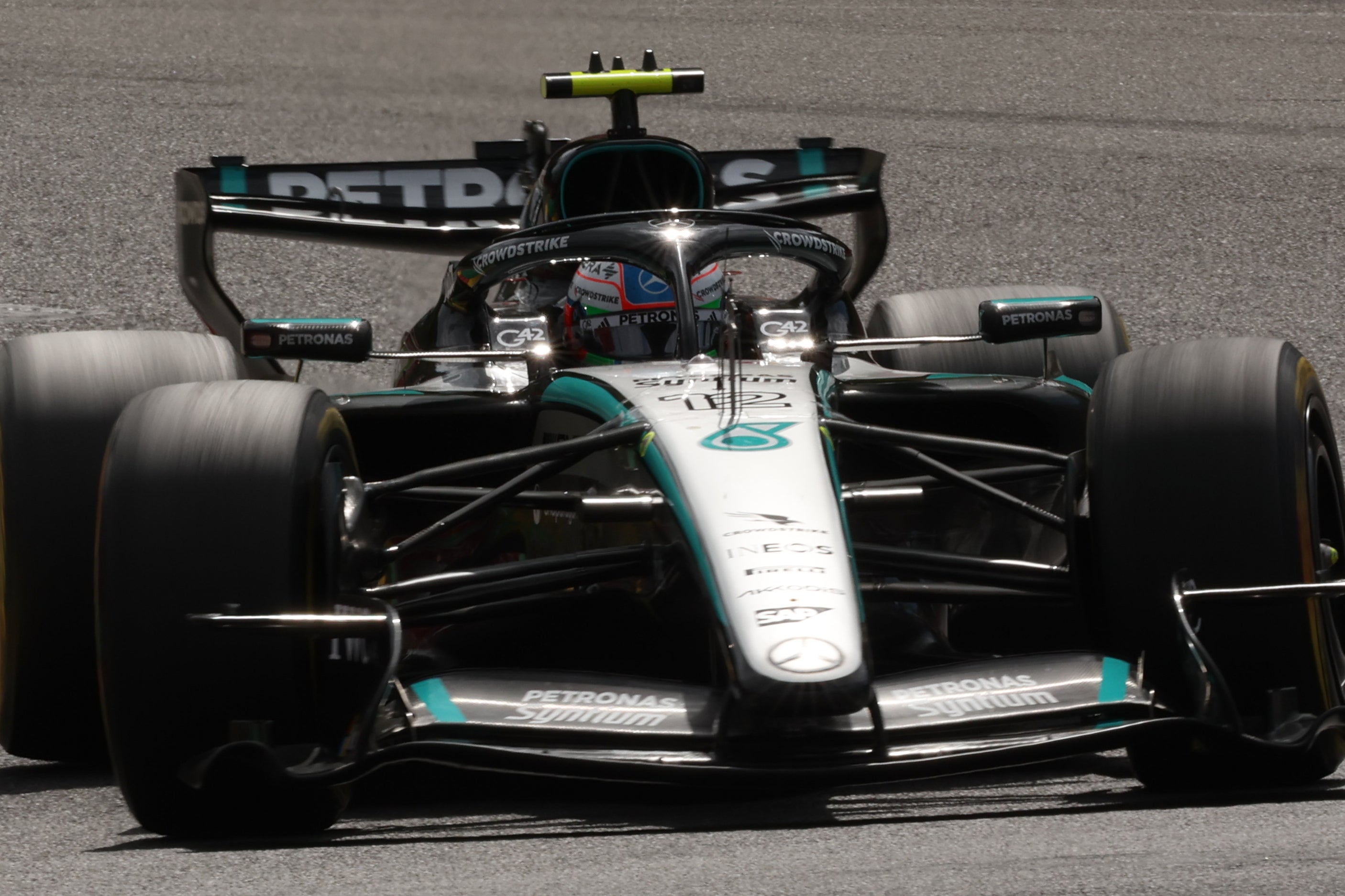 Kimi Antonelli stretched his championship lead (AP Photo/Omar Havana)