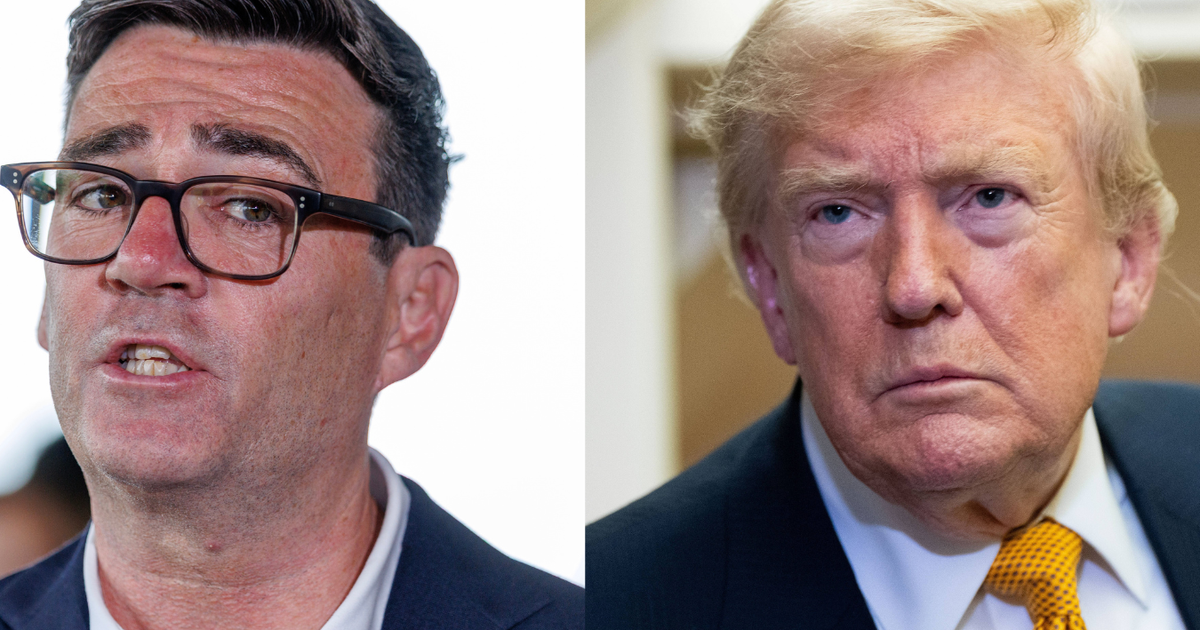 Andy Burnham's first conversation with Donald Trump was 'extremely warm', Downing Street says | The Independent