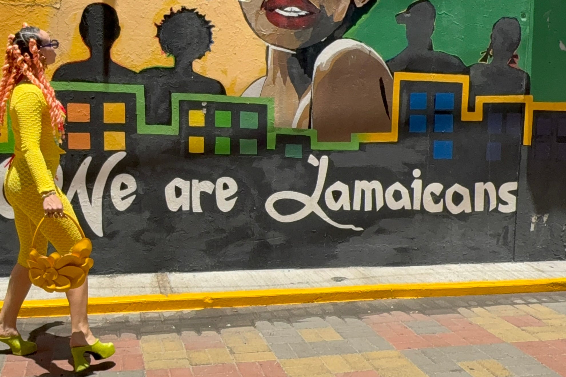 British-Jamaican artist and cultural communicator Sadie Clayton embraces her dual heritage in Kingston (Sadie Clayton)