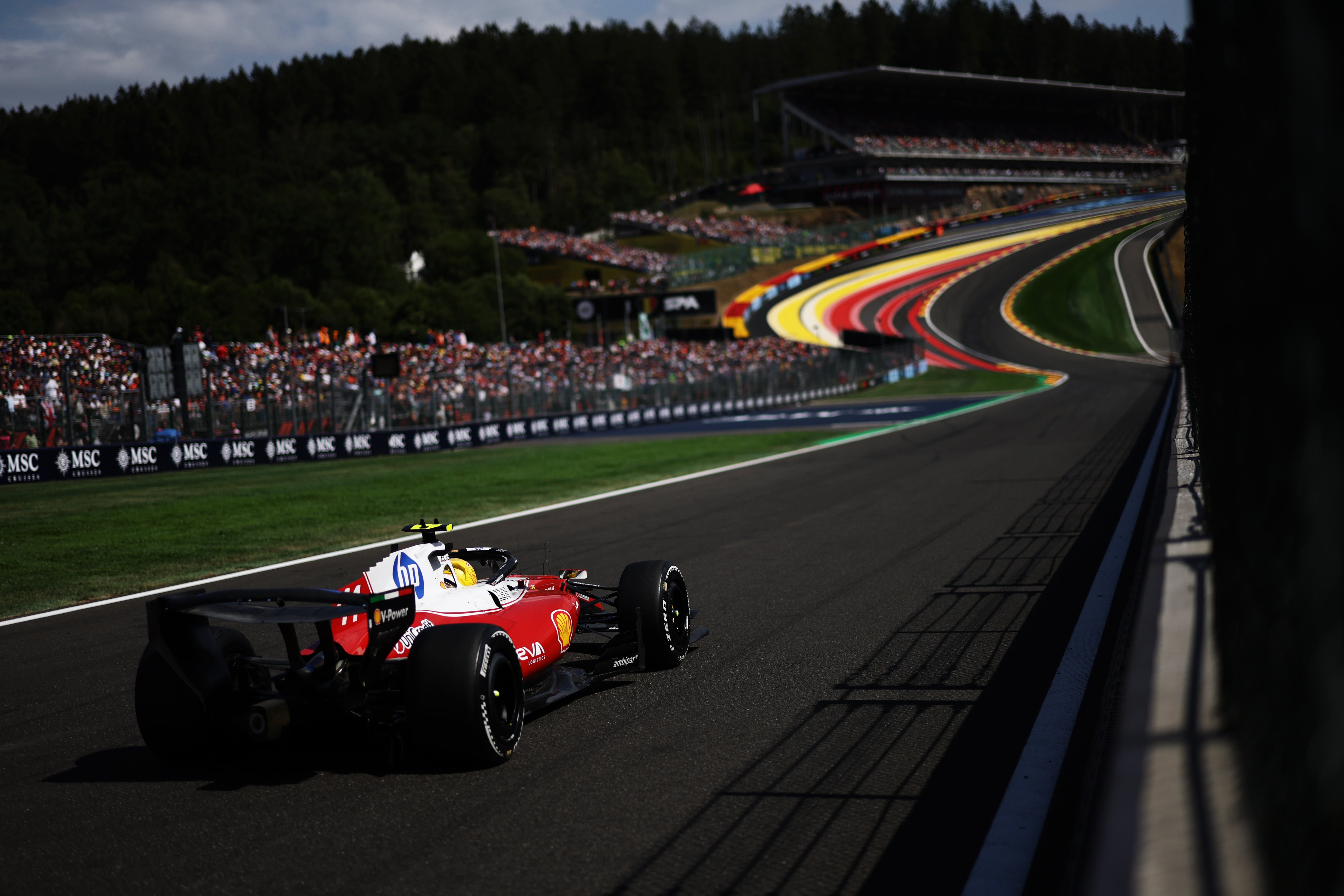 Lewis Hamilton endured a chaotic afternoon