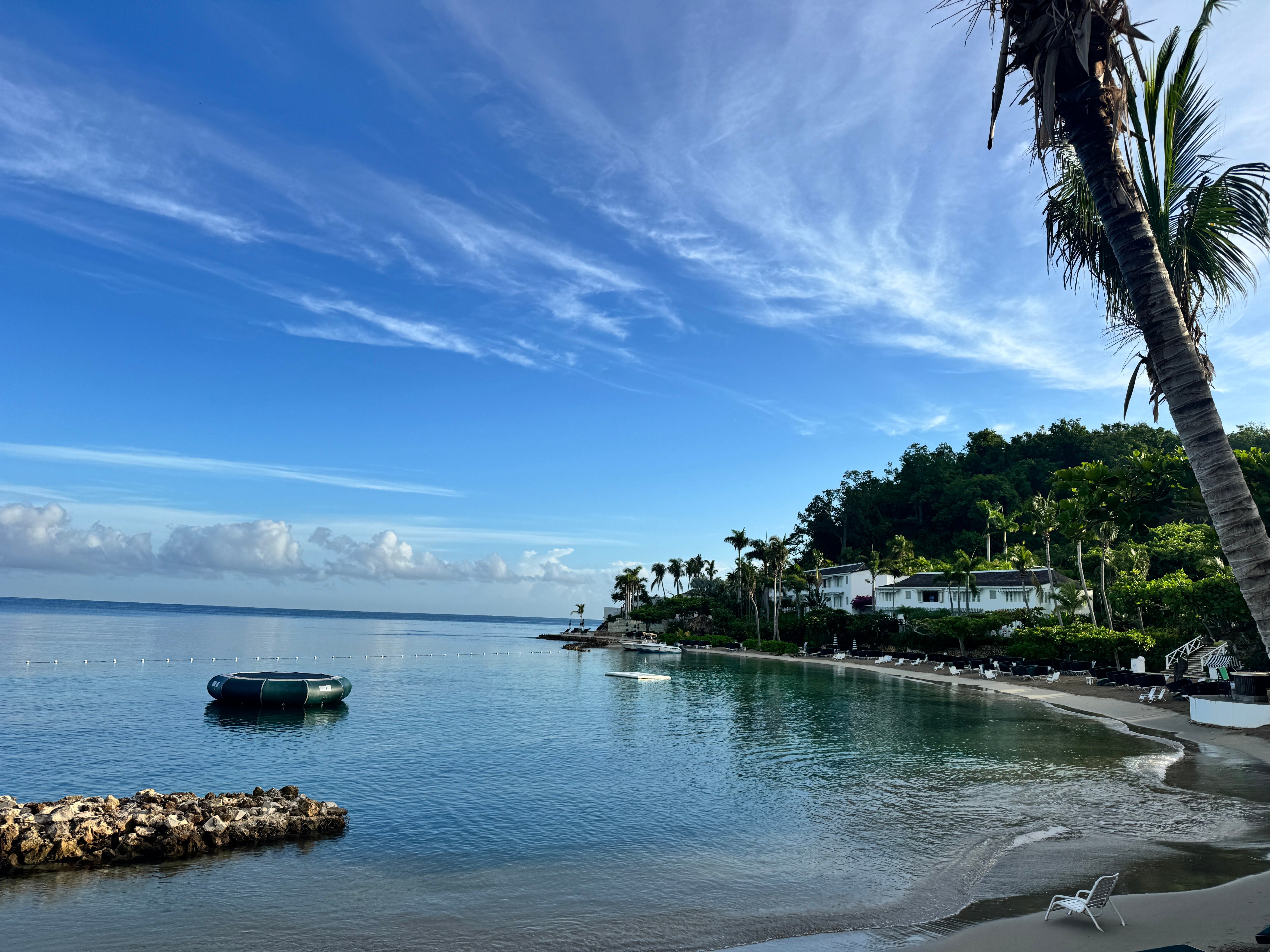 Sadie stayed at Round Hill Resort in Montego bay