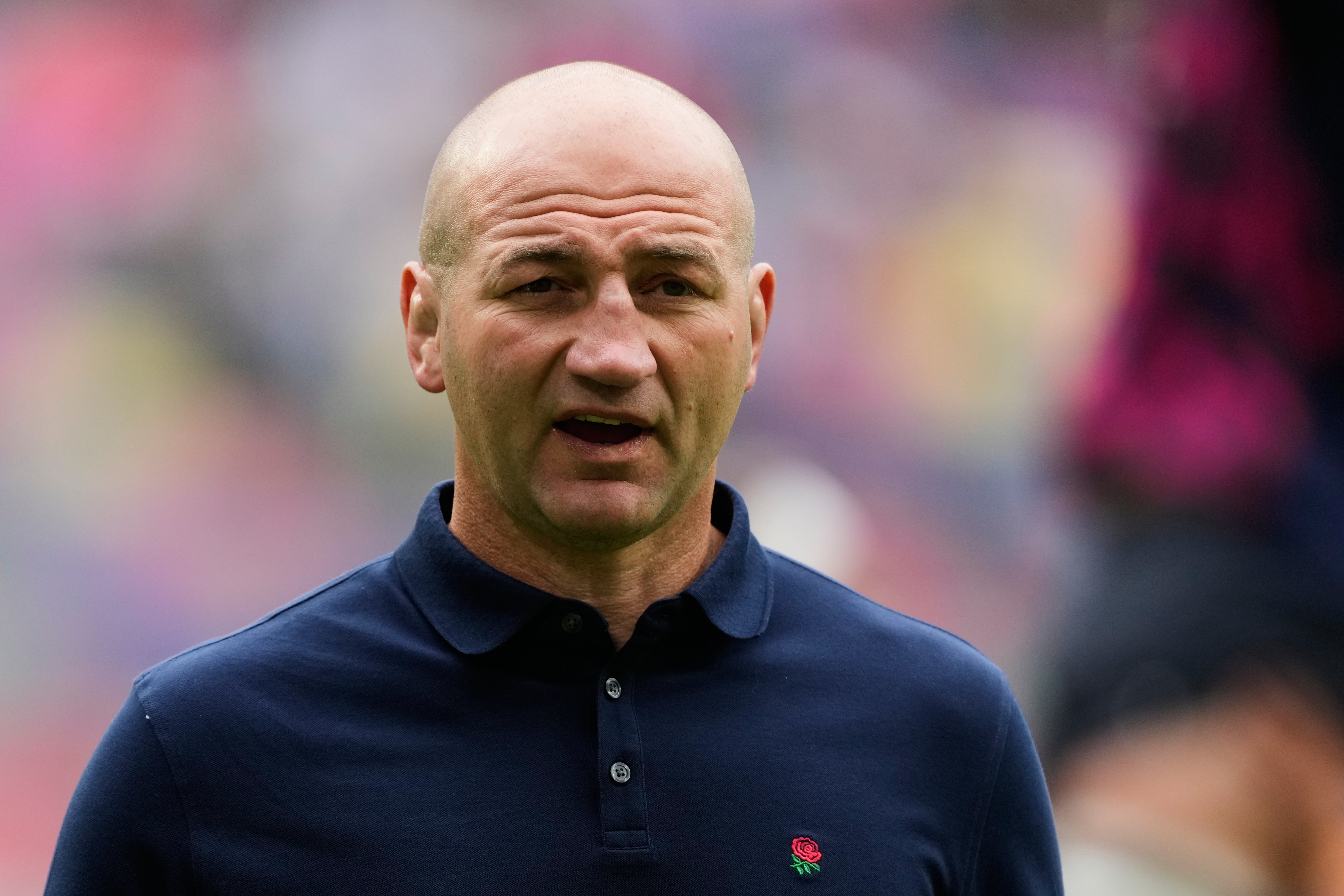 Steve Borthwick hit back at questions over his side’s discipline (AP Photo/Gustavo Garello) (AP)