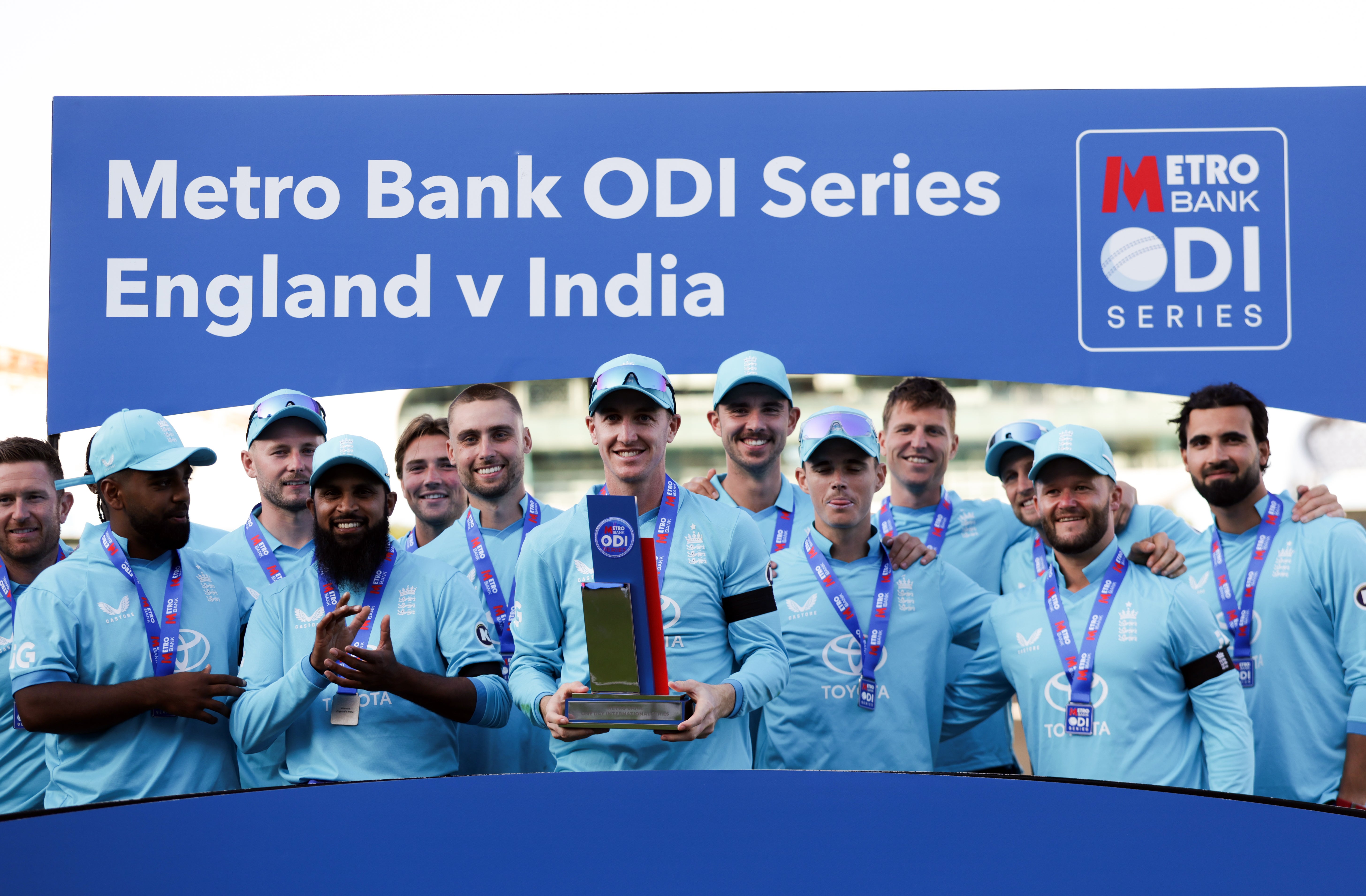 England claimed ODI success against India after a thrilling Lord’s finale (Steven Paston/PA) (PA Wire)
