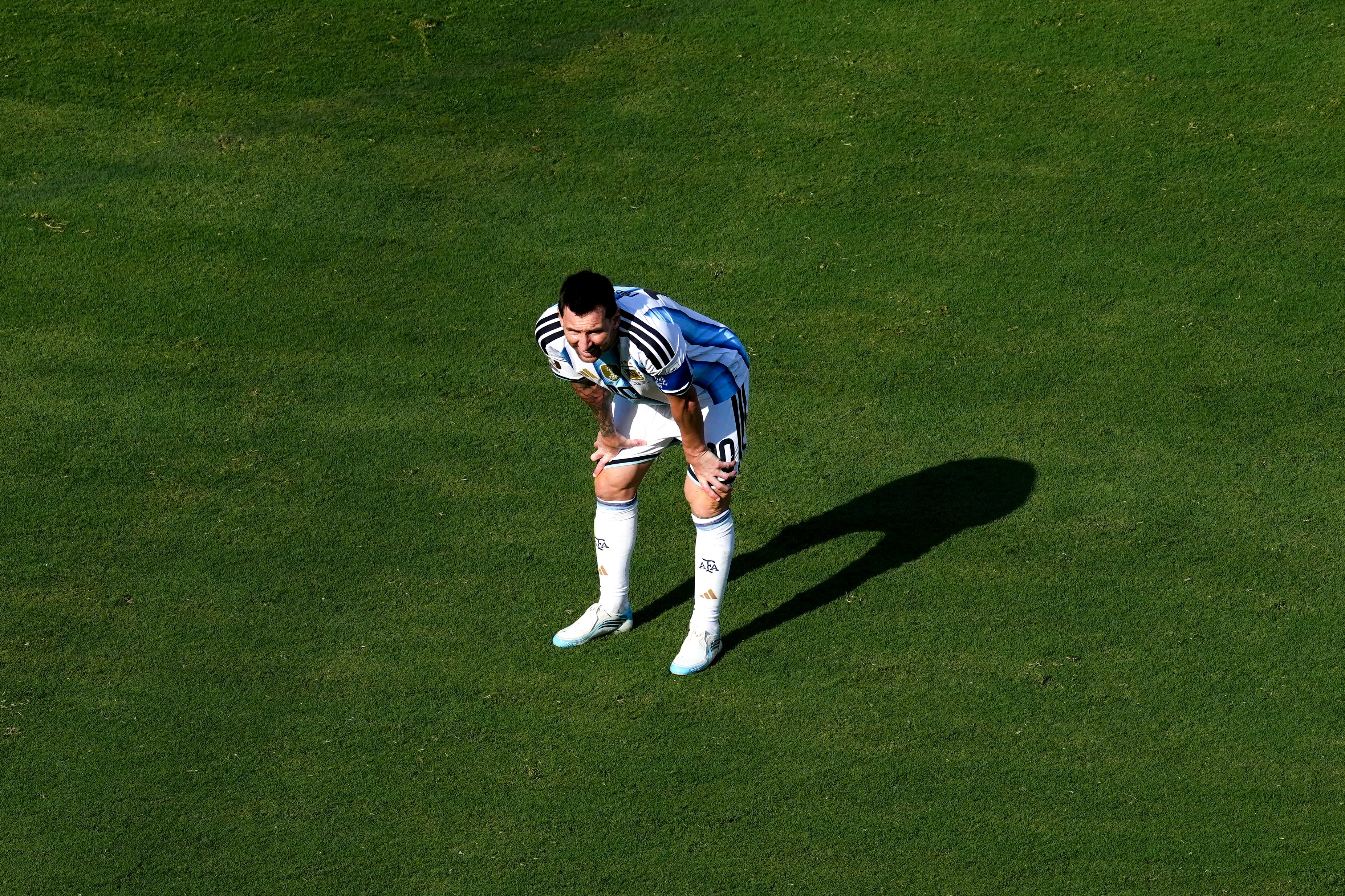Messi and Argentina looked exhausted in the World Cup final