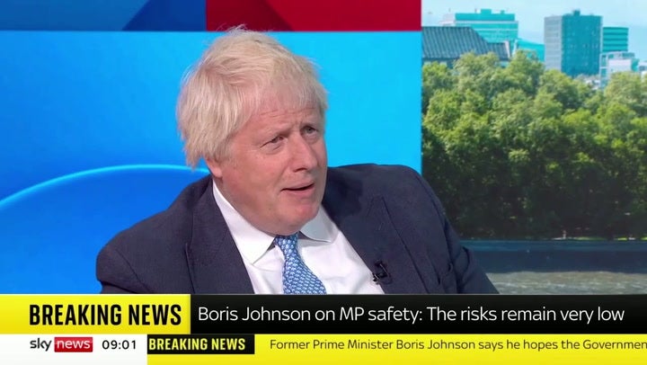 Boris Johnson clashes with Trevor Phillips over his behaviour as PM