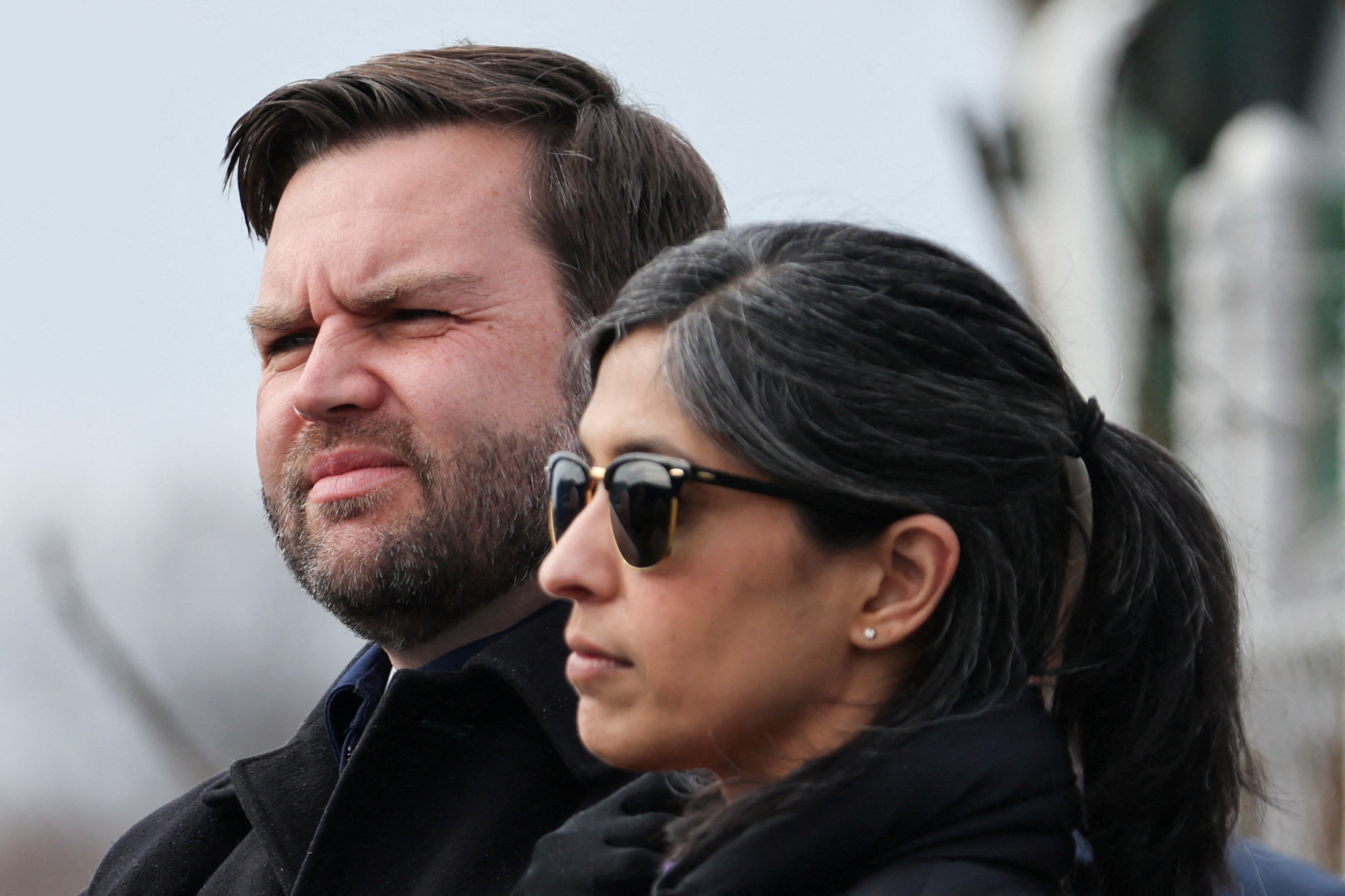 The Vances are reportedly looking to purchase a home in an upscale enclave in Virginia