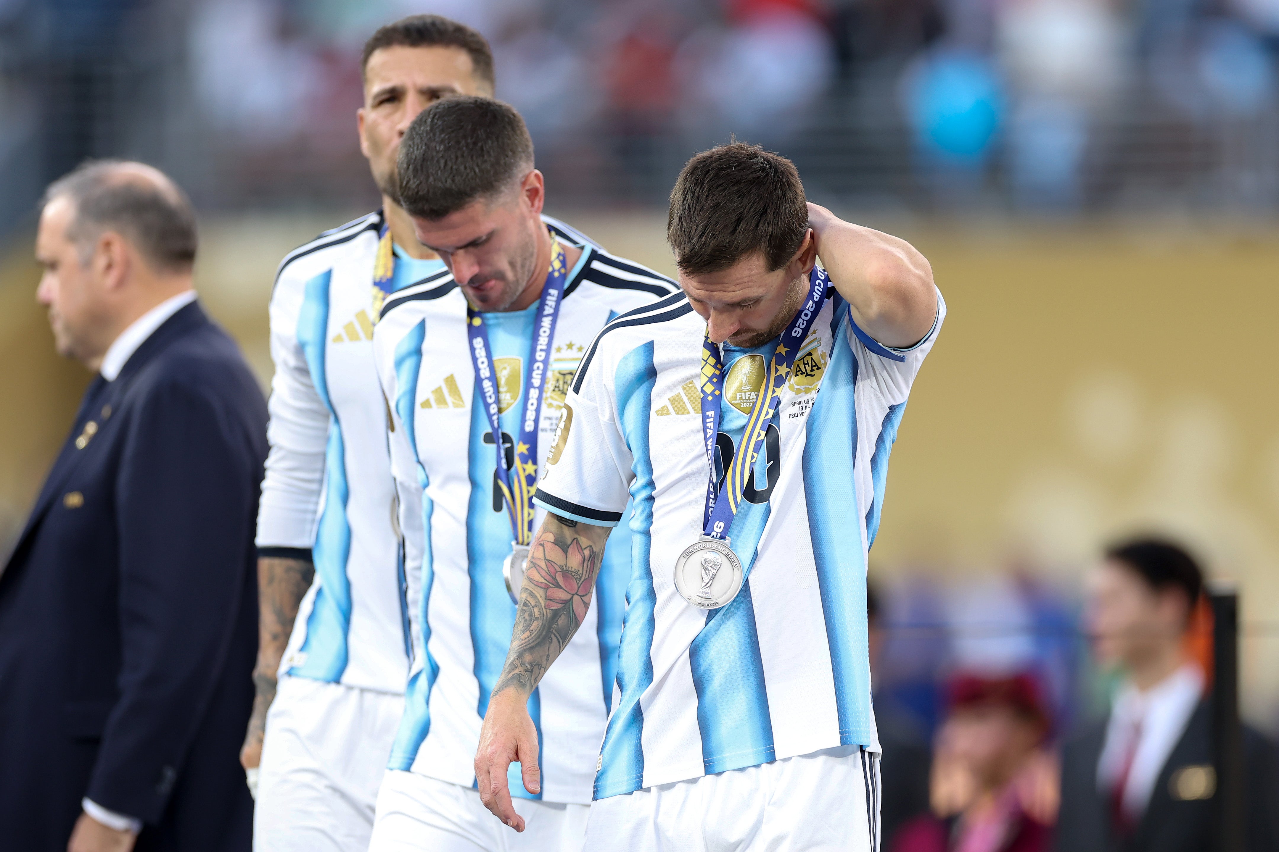 Messi will be 43 by the time the next World Cup comes around and he was given no support against Spain