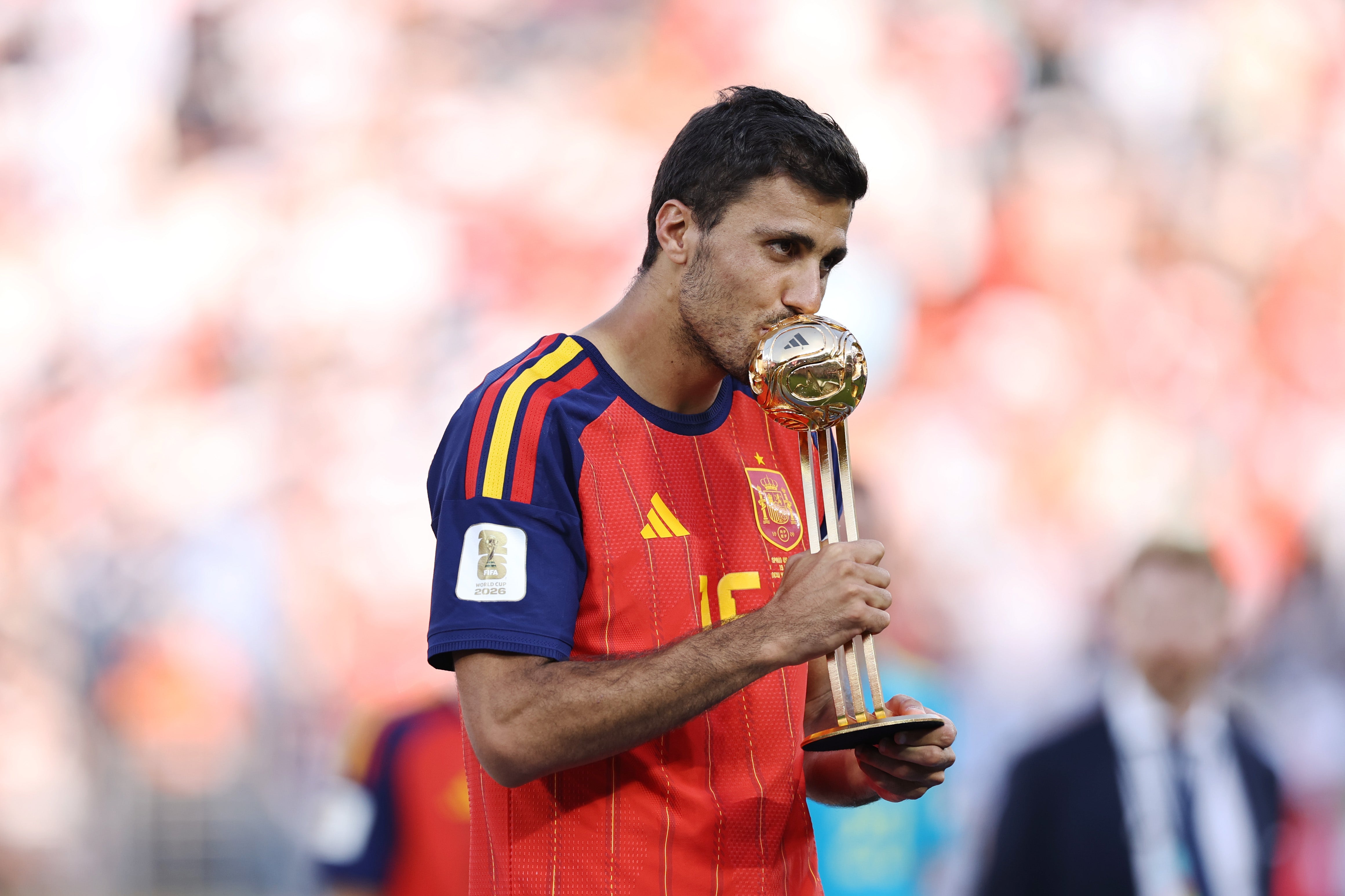 Rodri won the coveted Golden Ball award for best player at the tournament