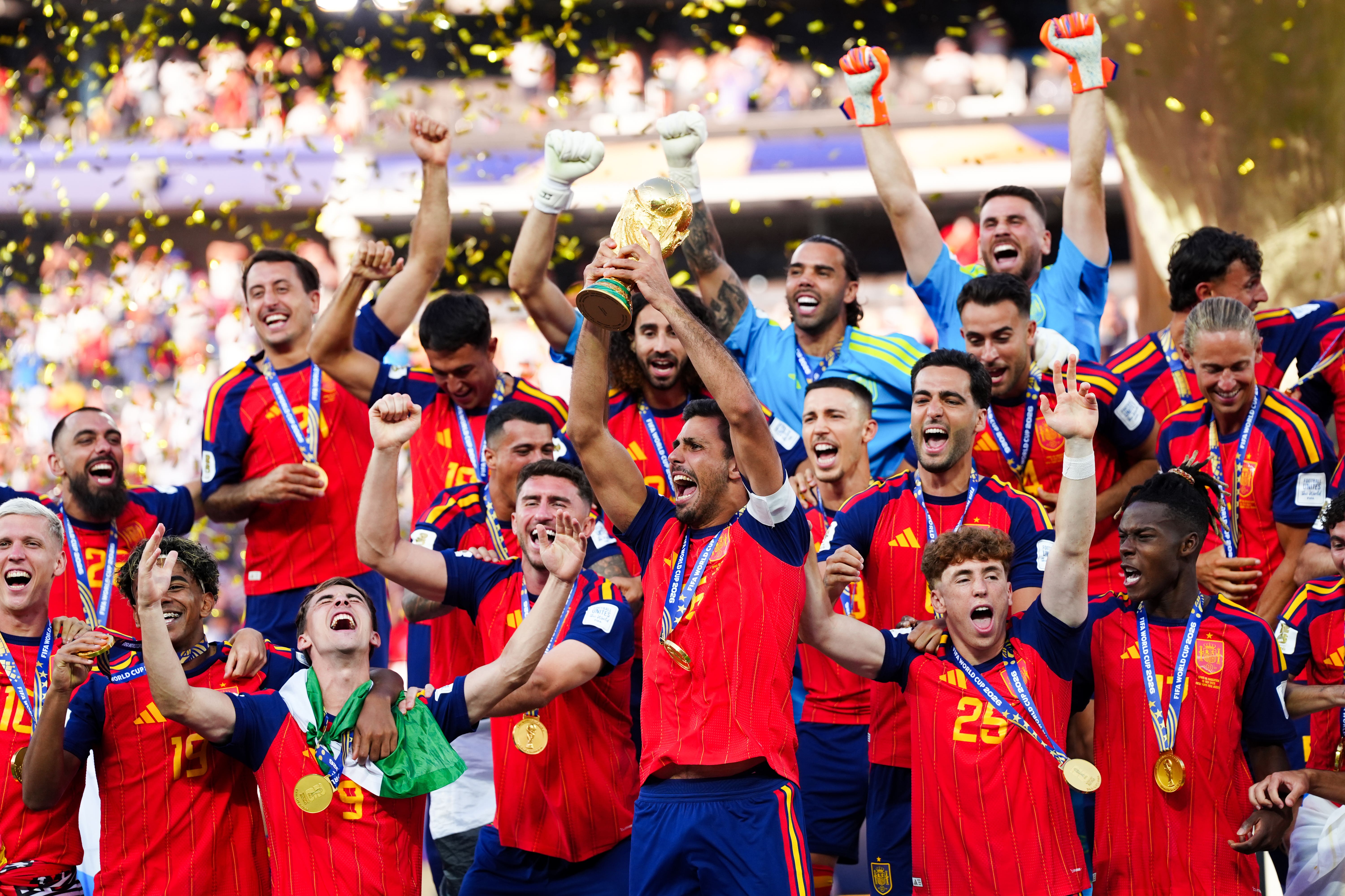 Spain won the World Cup after beating Argentina in the final (Bradley Collyer/PA) (PA Wire)