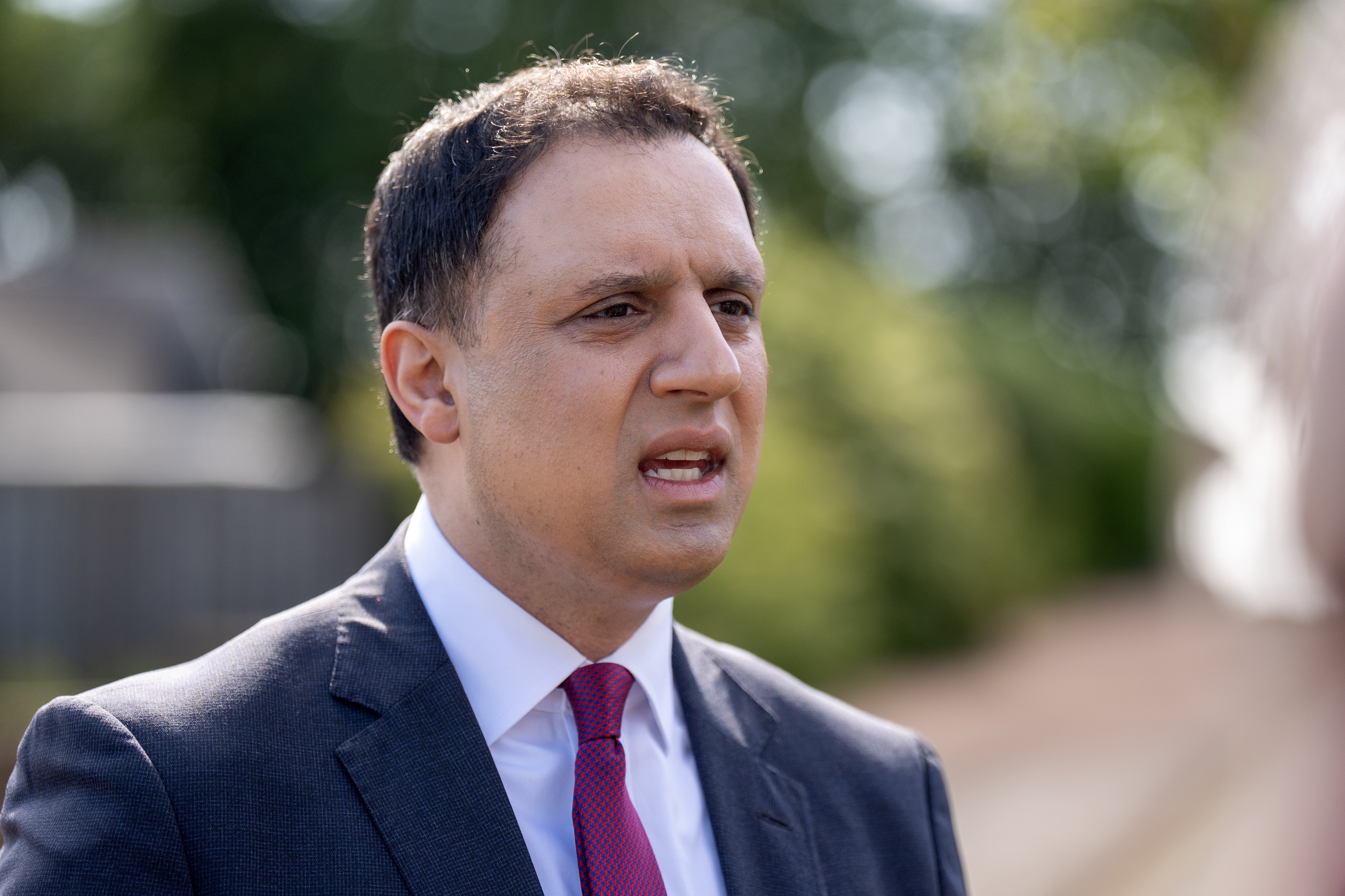 Lord McConnell appeared to back Anas Sarwar staying on as the leader of the Scottish Labour Party (Jane Barlow/PA) (PA Wire)