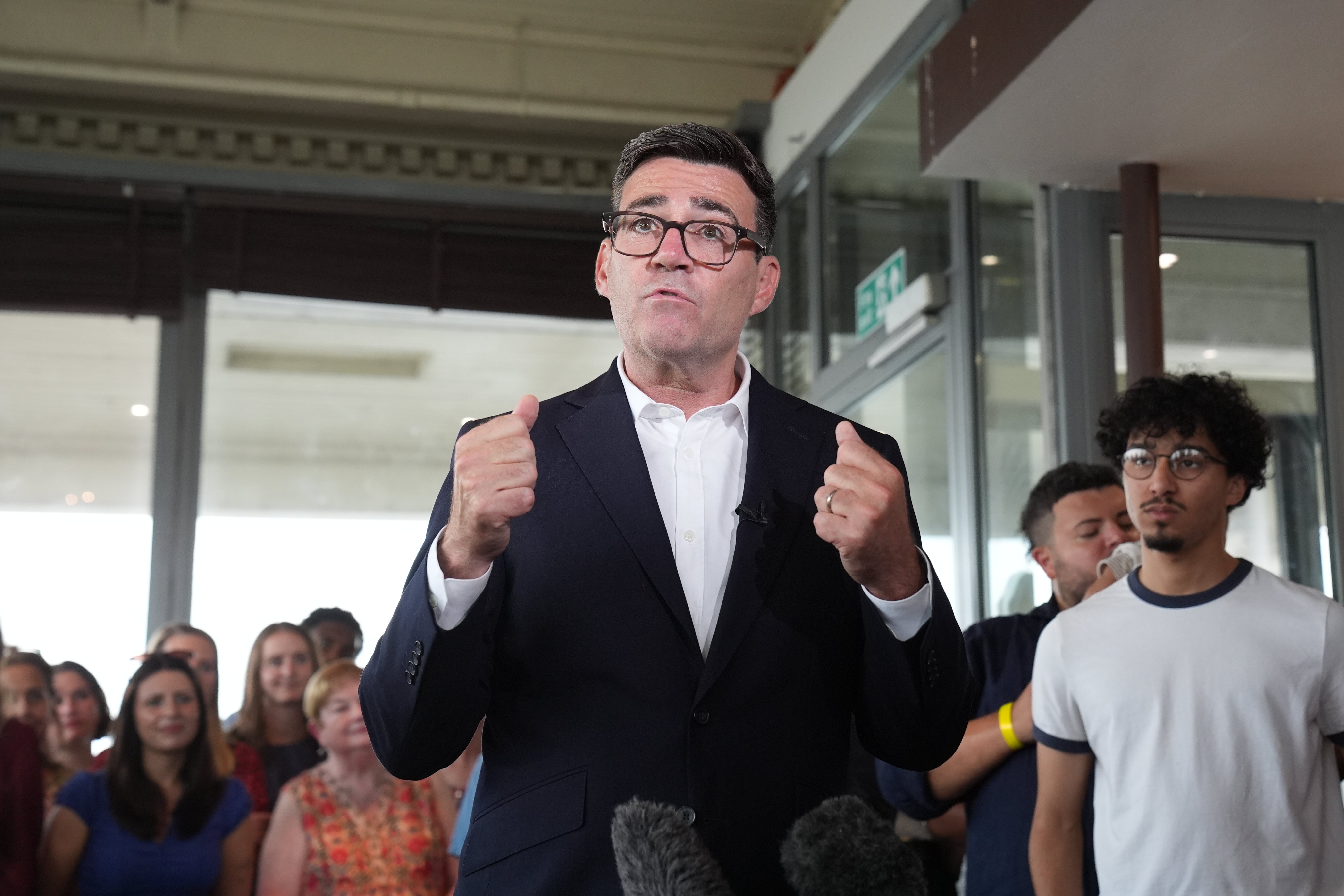 Andy Burnham will become prime minister on Monday (Gareth Fuller/PA) (PA Wire)